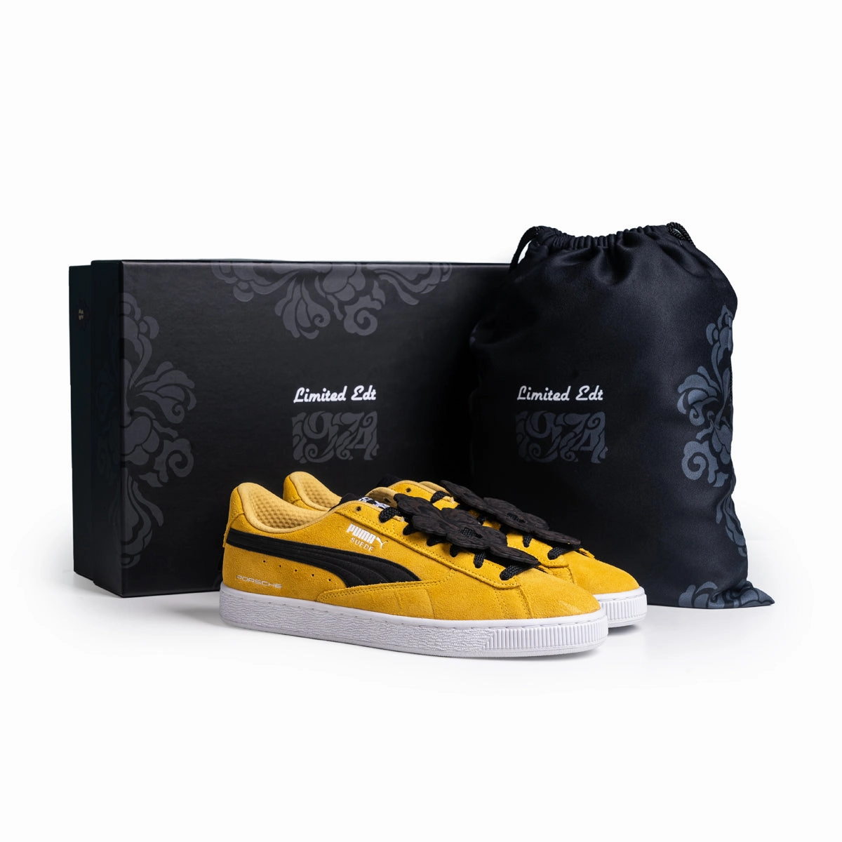 Puma Nursing Shoes   Limited Edt   Porsche Legacy Suede Torque 'Sport Yellow'