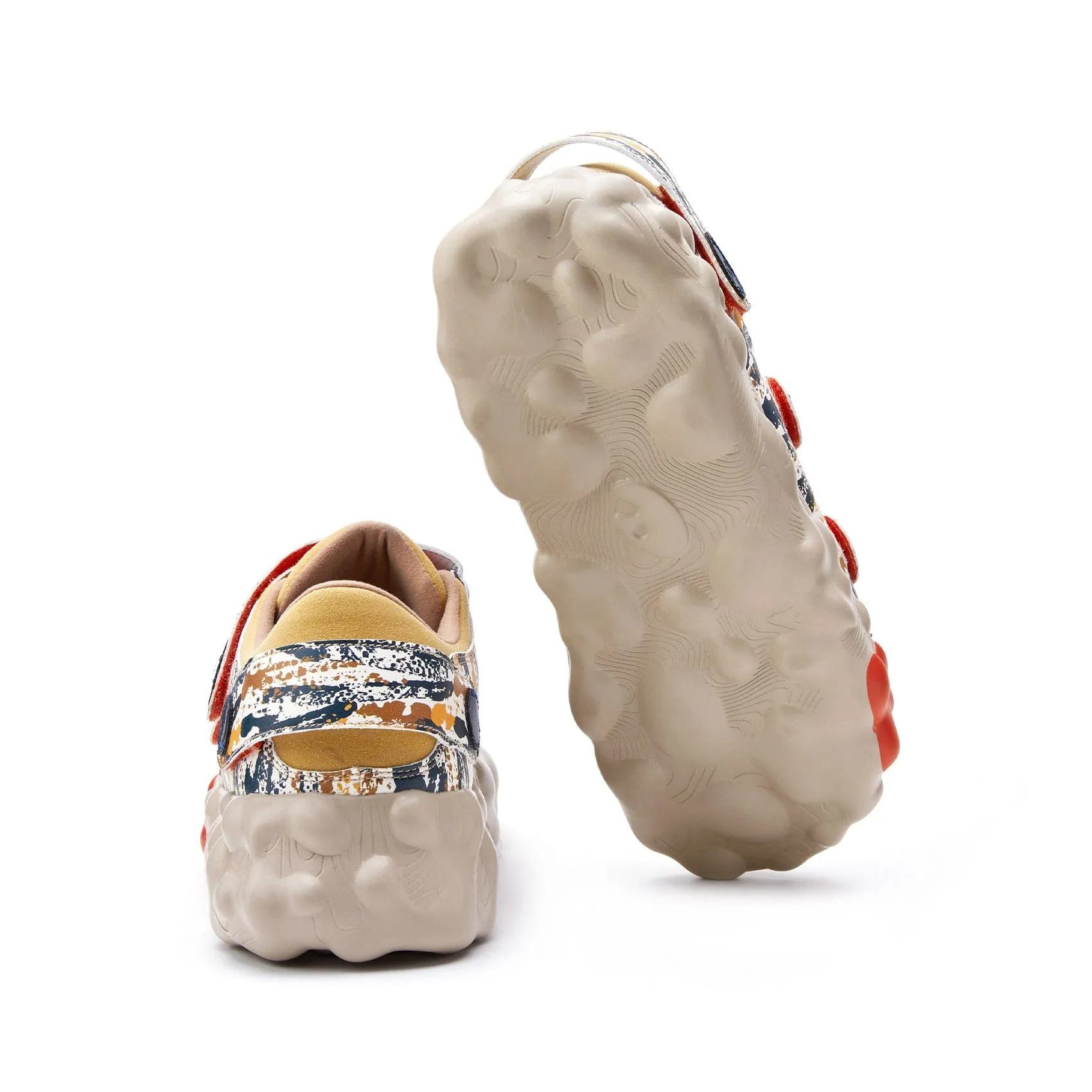 Difference Oxford Derby Shoes A Graffiti Wall 3 Figueras II Men