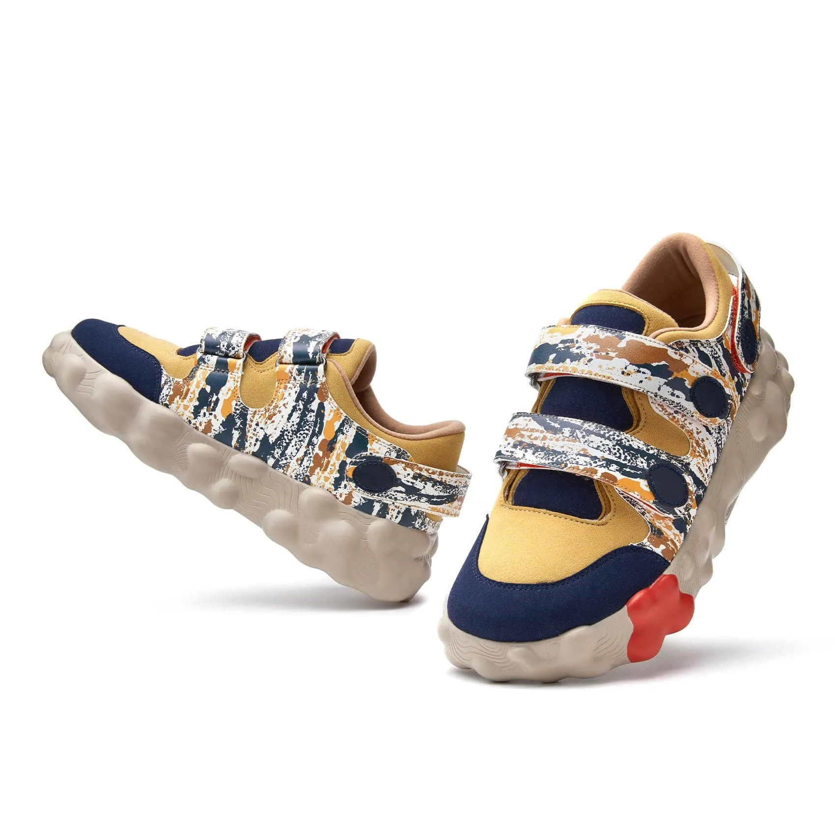 Lace Up Fashion Shoes A Graffiti Wall 3 Figueras II Men