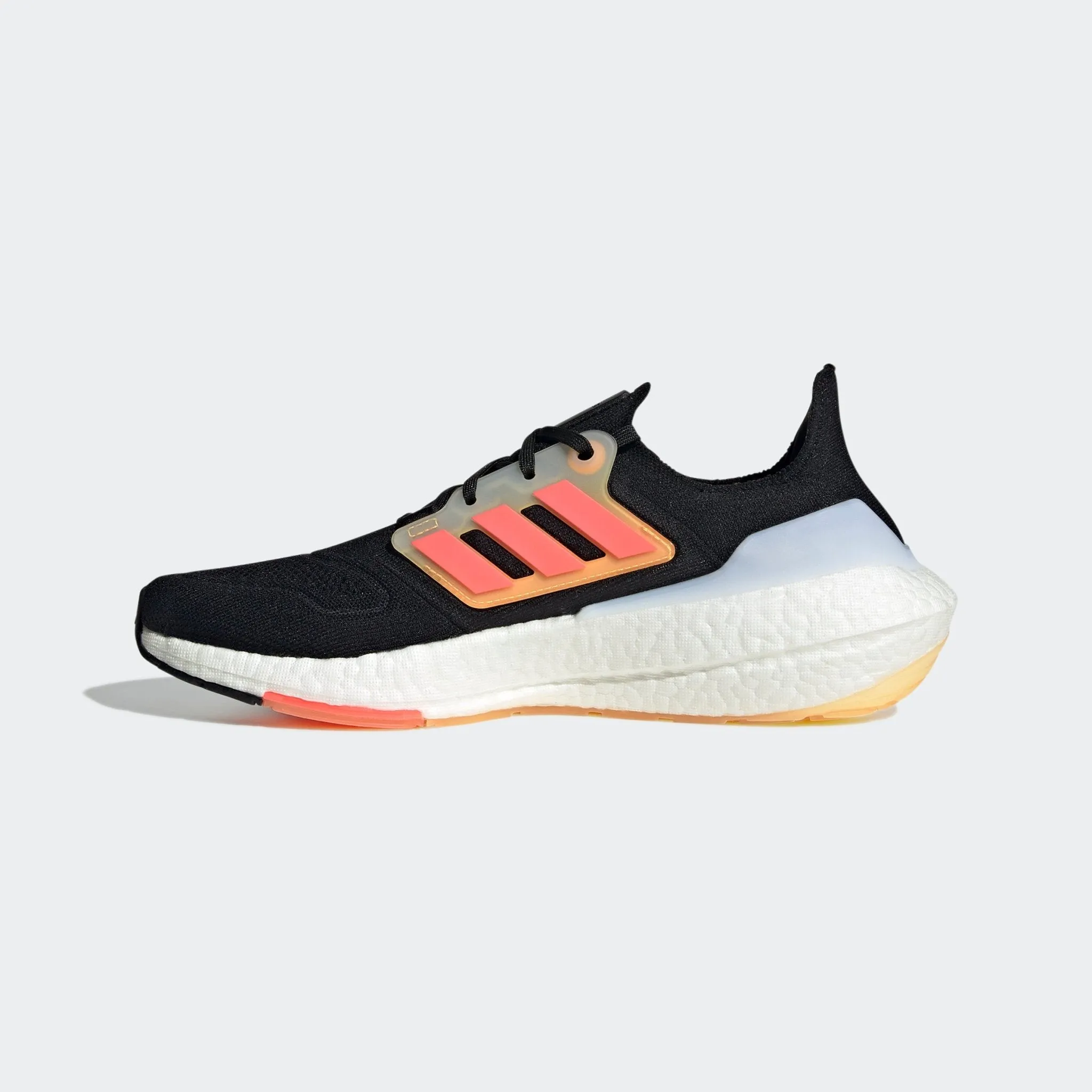 adidas Ultraboost 22 Black/Turbo/Flash Orange Soccer Cleats With Toe Protection