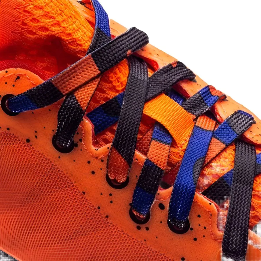 Best Soccer Cleats For Weak Ankles adidas X 15.1 Court Indoor Soccer Shoes - Solar Orange/White/Black