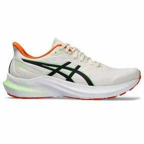 Men's Asics GT-2000 12, Cream/Black, 15 D Medium Asics 2000s Shoes