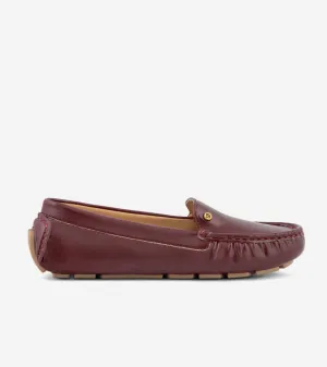 Retro Oxford Heels Women's Moccasins US-AM-5356