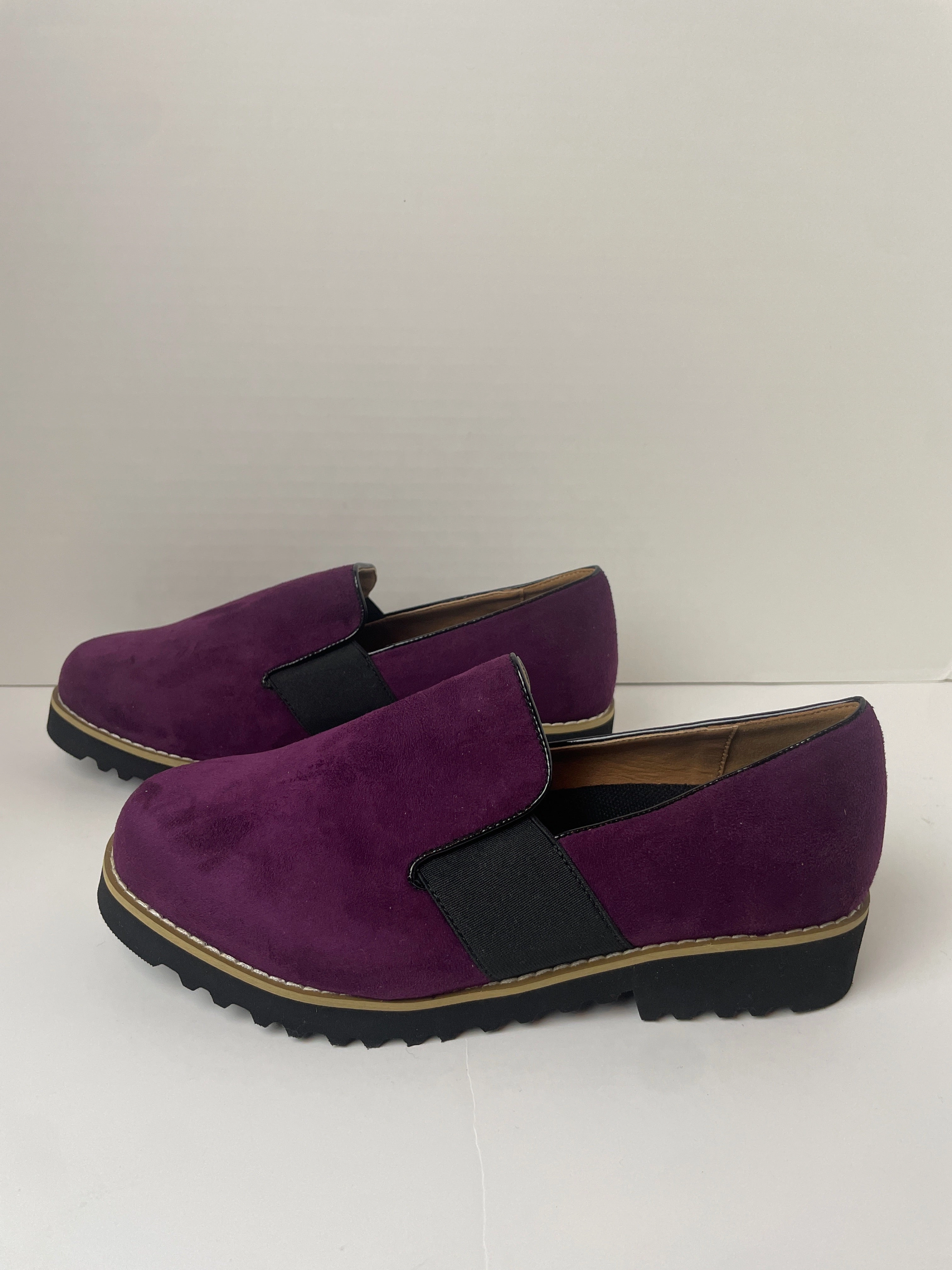 Purple Shoes Flats Clothes Mentor, Size 7 Mens Size 12 New Balance