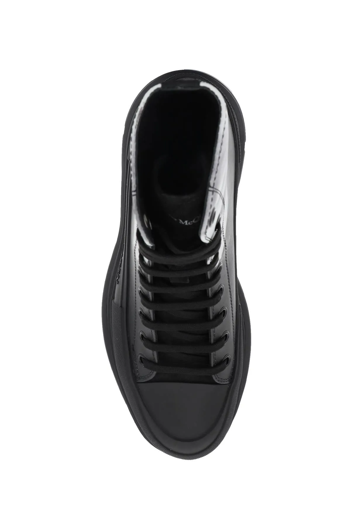 ALEXANDER MCQUEEN SOLARIZED FLOWER TREAD SLICK BOOTS Boots Frye