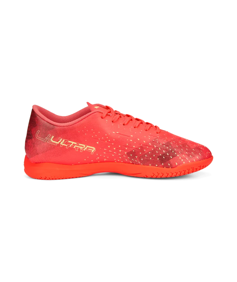 Puma Ultra Play Indoor Soccer Shoes 106910 03  FIERY CORAL-FIZZY LIGHT Turf Shoes Or Cleats Soccer