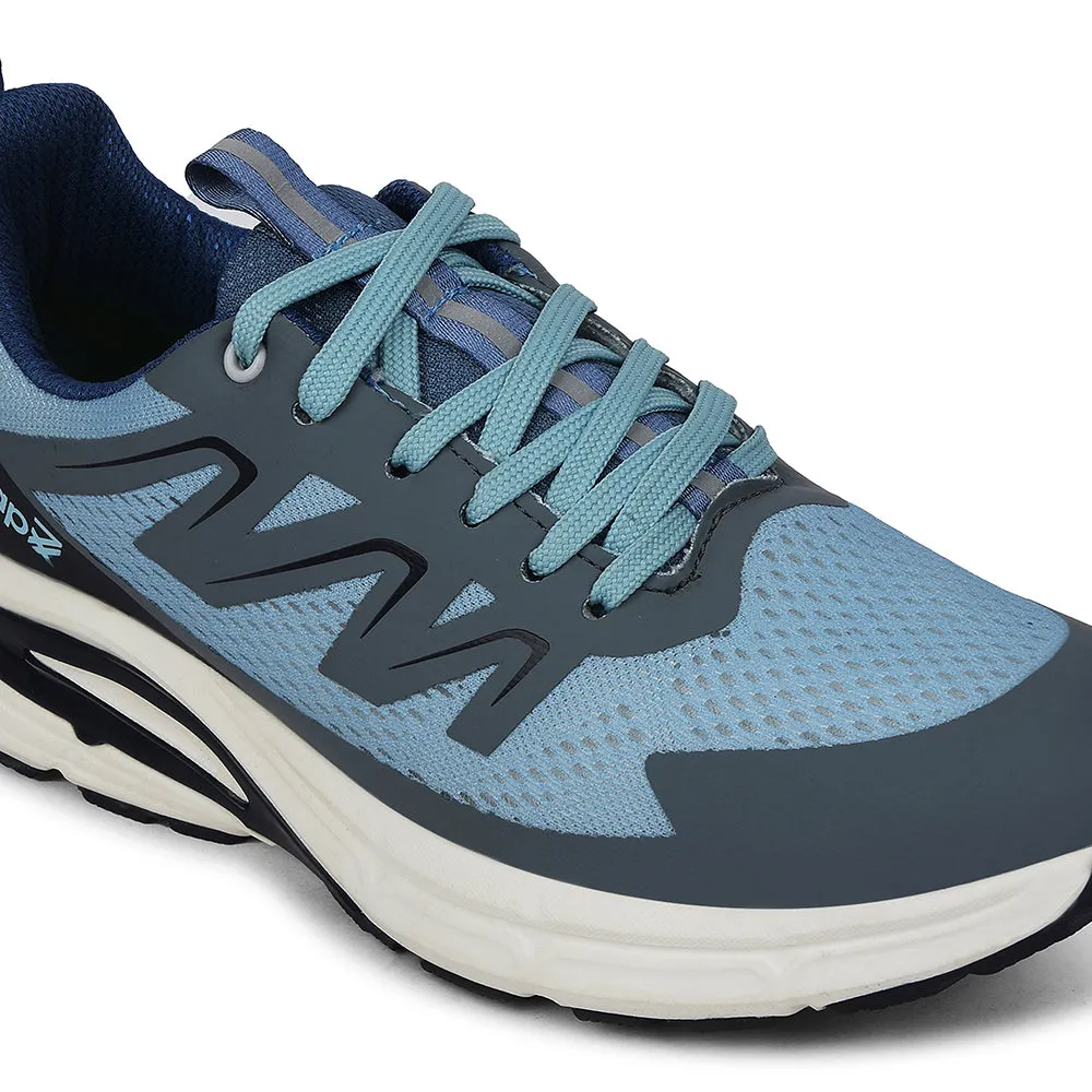 Lifestyle Running Shoes Leap7x Blue Casual Lacing Running Shoes For Men MEKSHAW-1E By Liberty