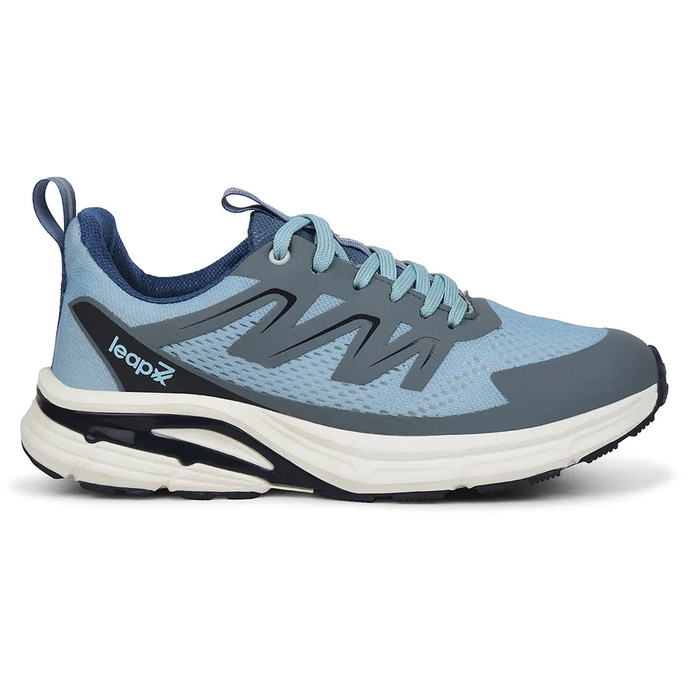 Leap7x Blue Casual Lacing Running Shoes For Men MEKSHAW-1E By Liberty Rad Running Shoes