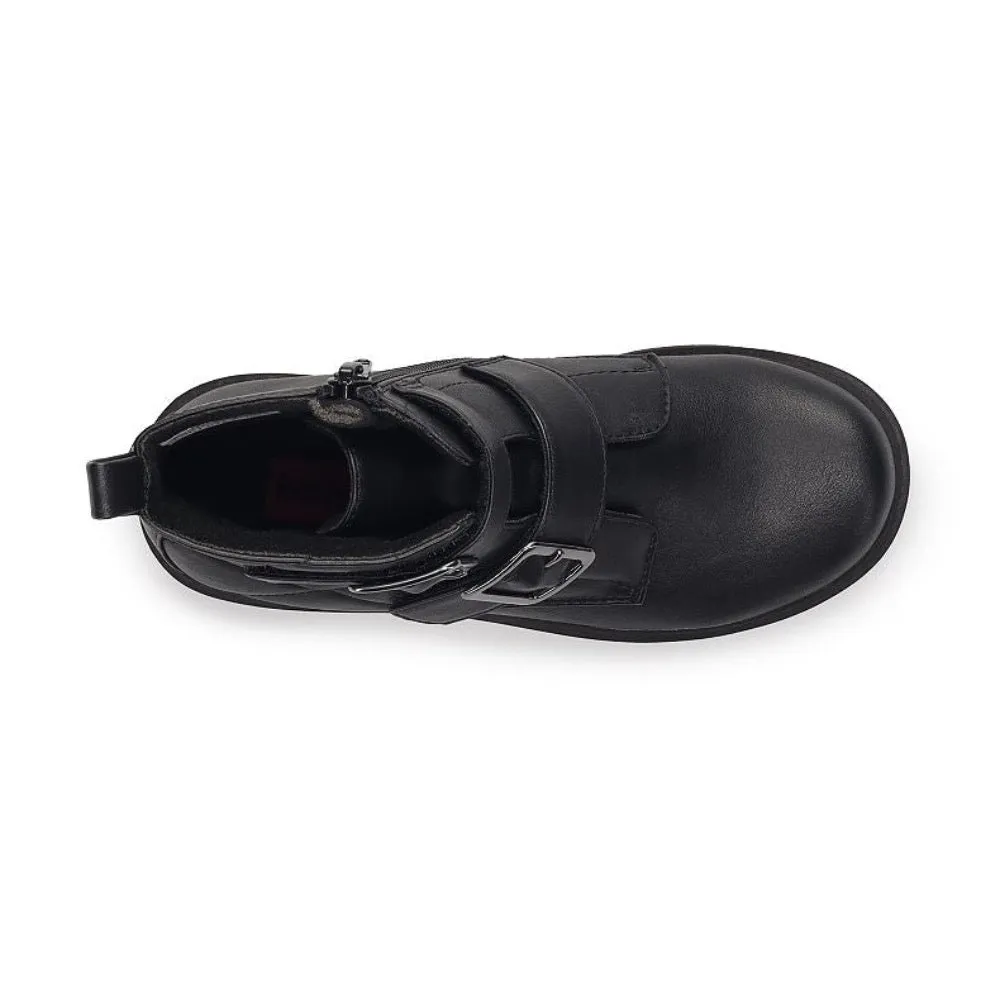 Valencia Imports (Rachel Shoes) Big Girls Agatha Ankle Boot Black Thigh Boots