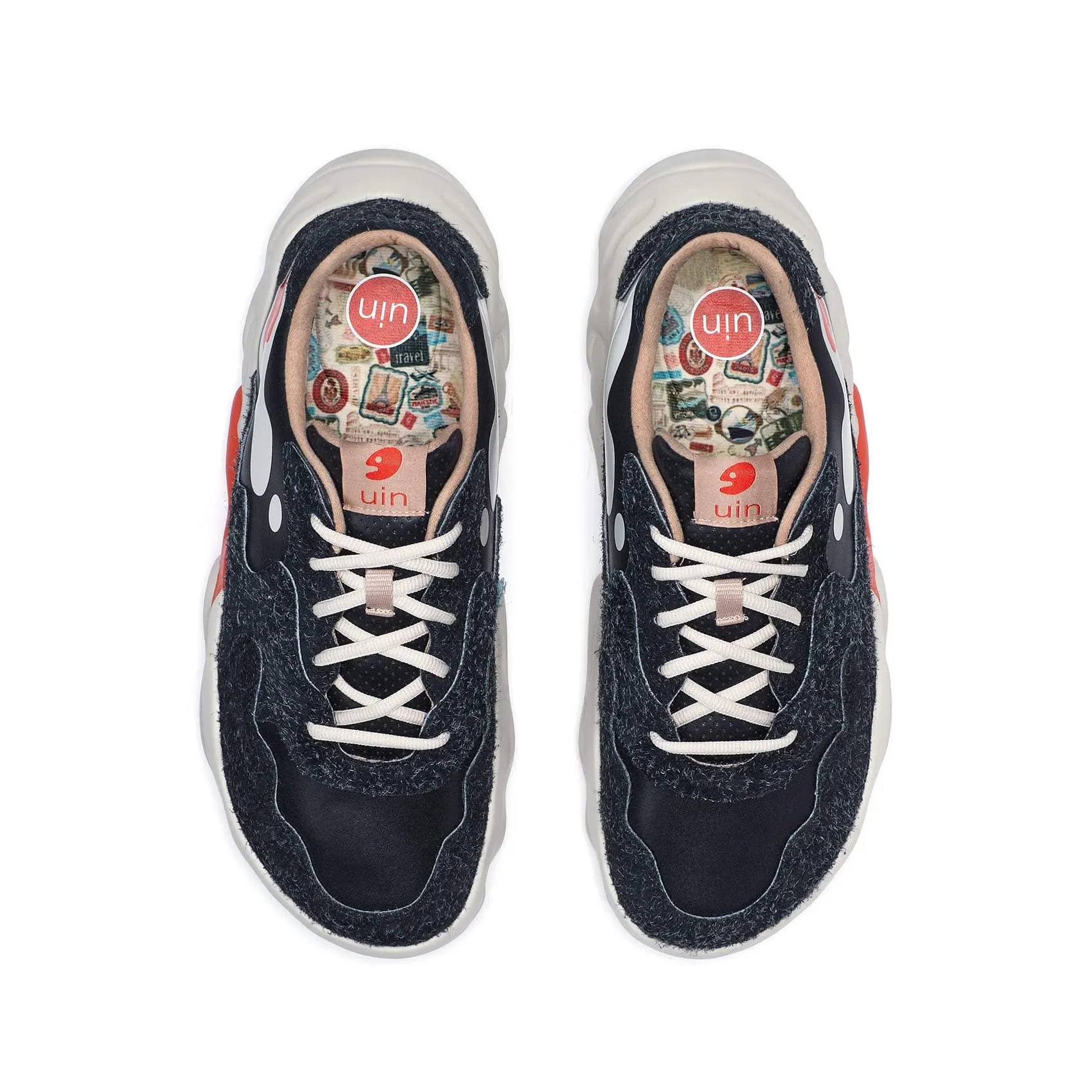 Leather Oxfords Dark Marble Grey Lanzarote I Men