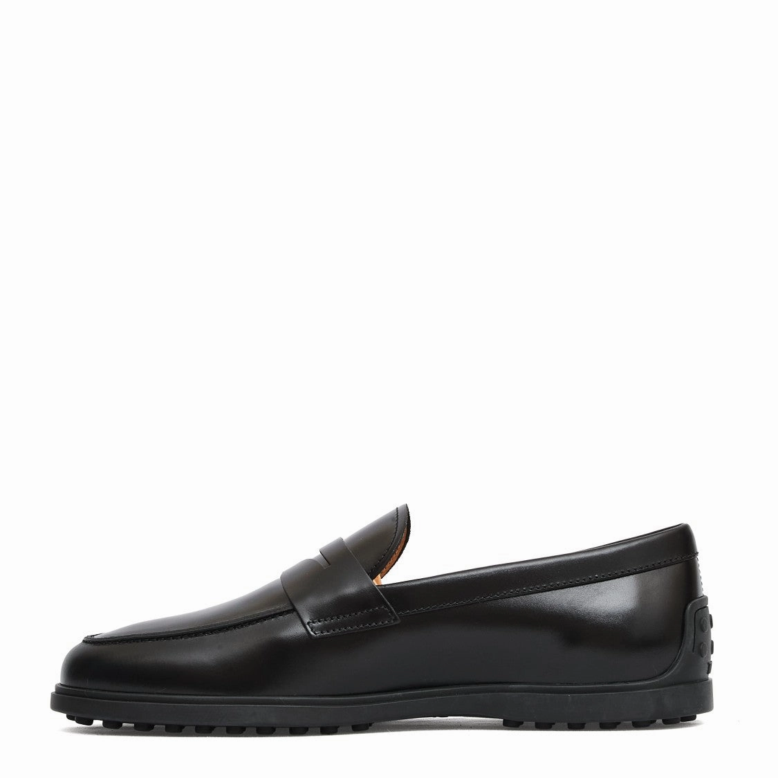 Designer Loafers Sale Black Leather Moccasin
