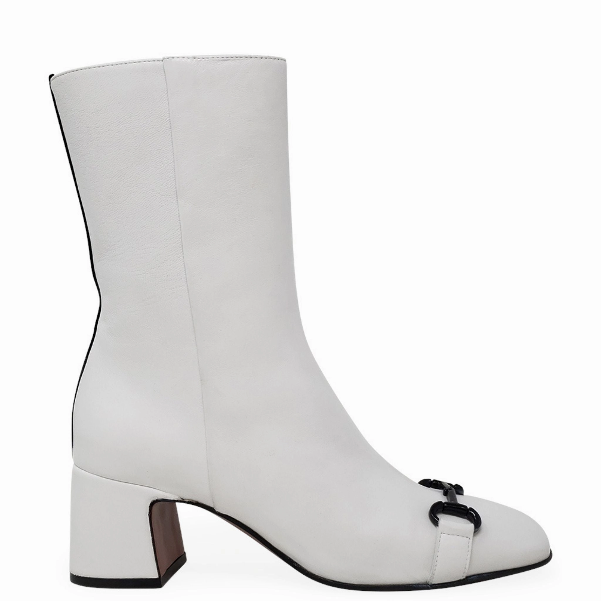 Loafers Restaurant Baltimore Md White Leather Back Stripe Boot