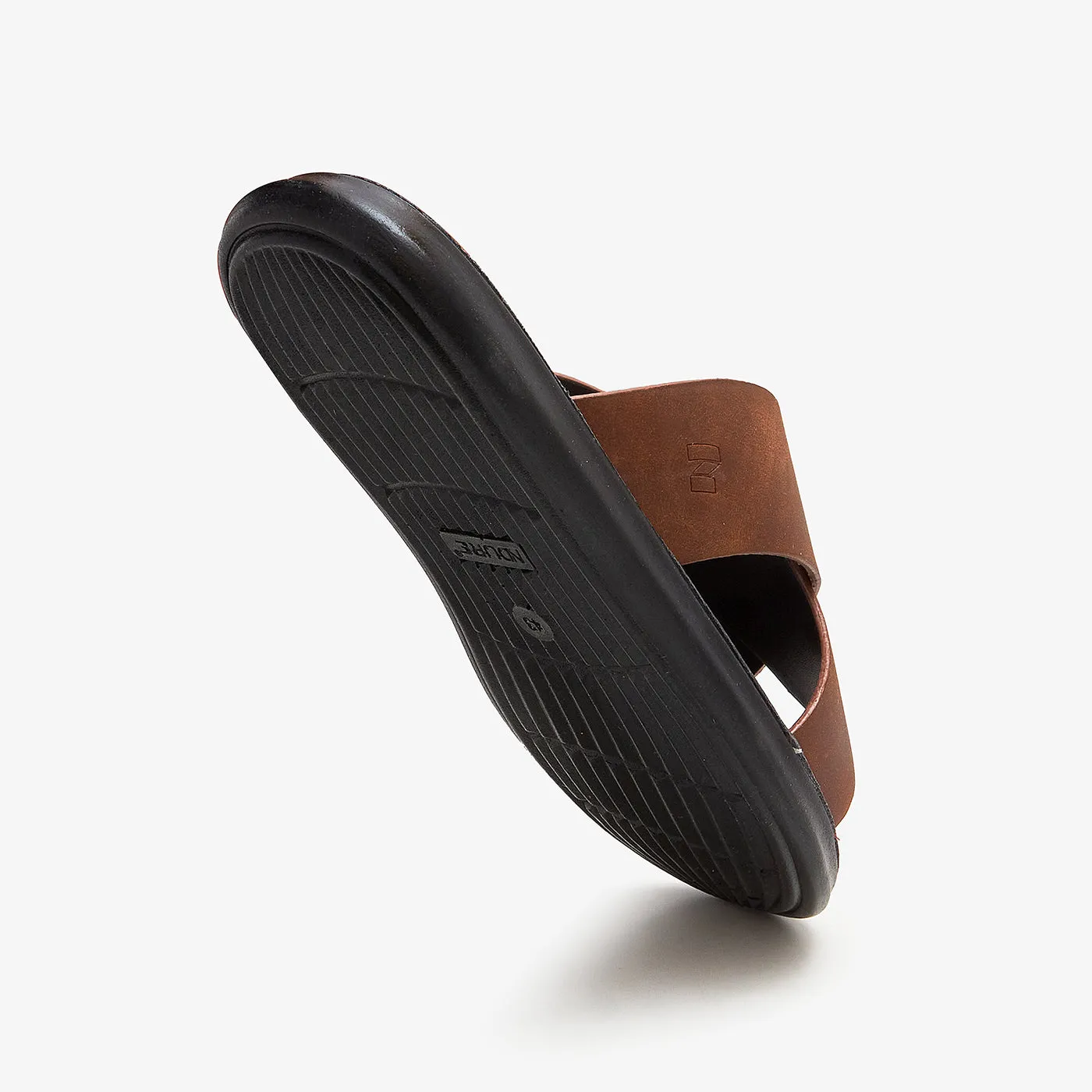 Toe Box Shoes Men's Classic Round Toe Chappals