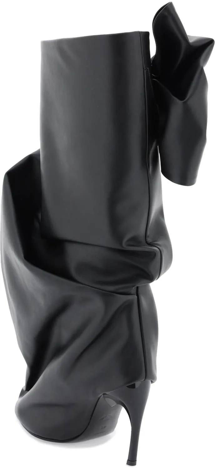 ARMADILLO BOOTS WITH BOW Outfits With High Knee Boots