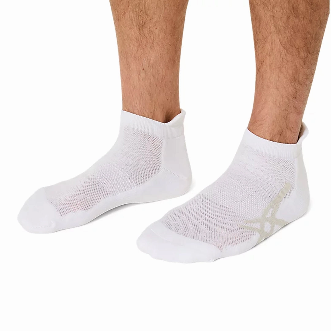 Asics Shoe Asics Cushion Single Tab 1 Pack Socks - White