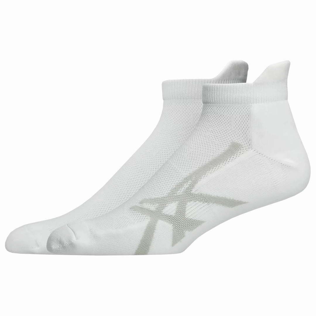 Asics Soft Running Shoes Asics Cushion Single Tab 1 Pack Socks - White