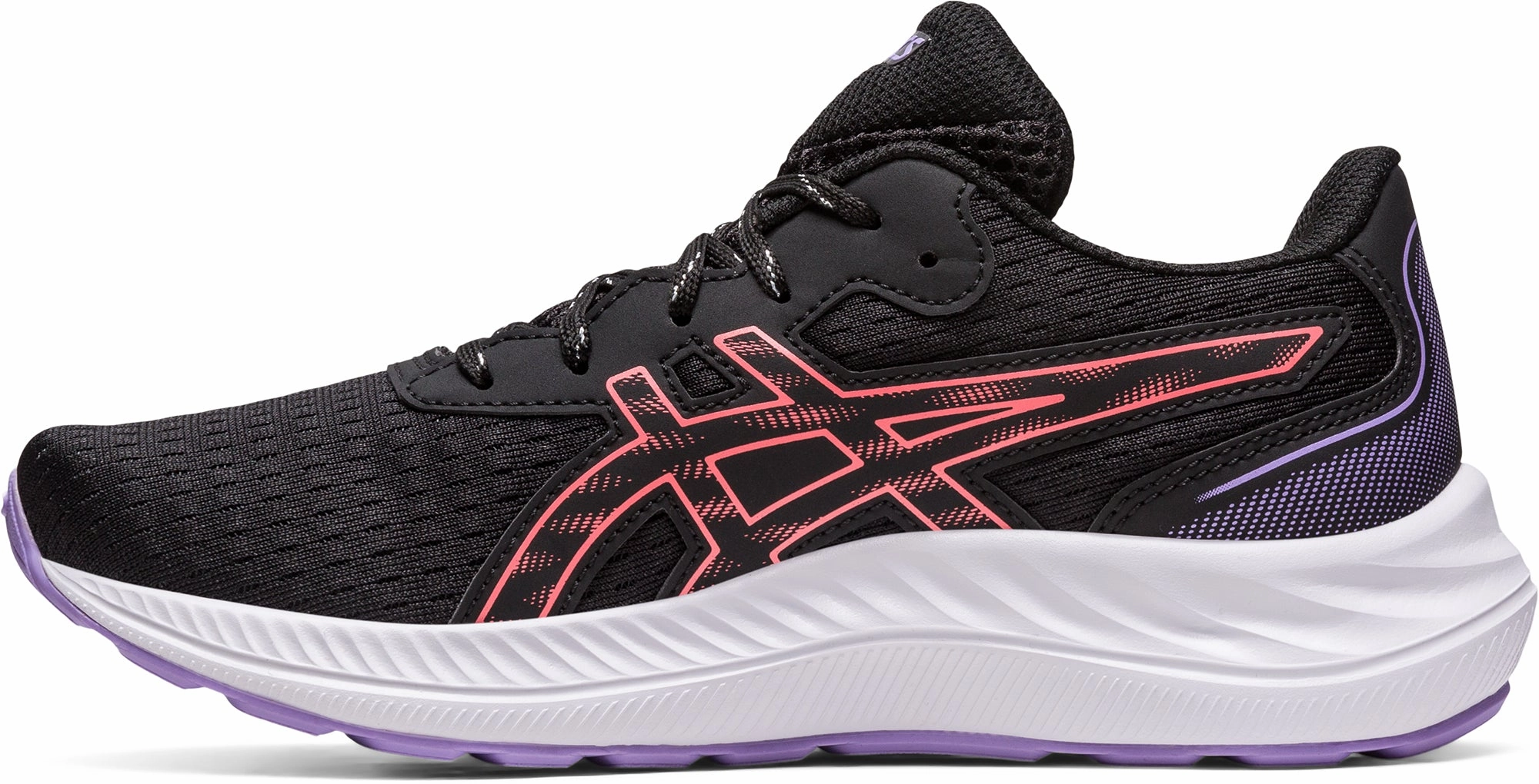 Asics Gel Excite 9 GS Junior Running Shoes - Black Asics Shoes For Daily Use