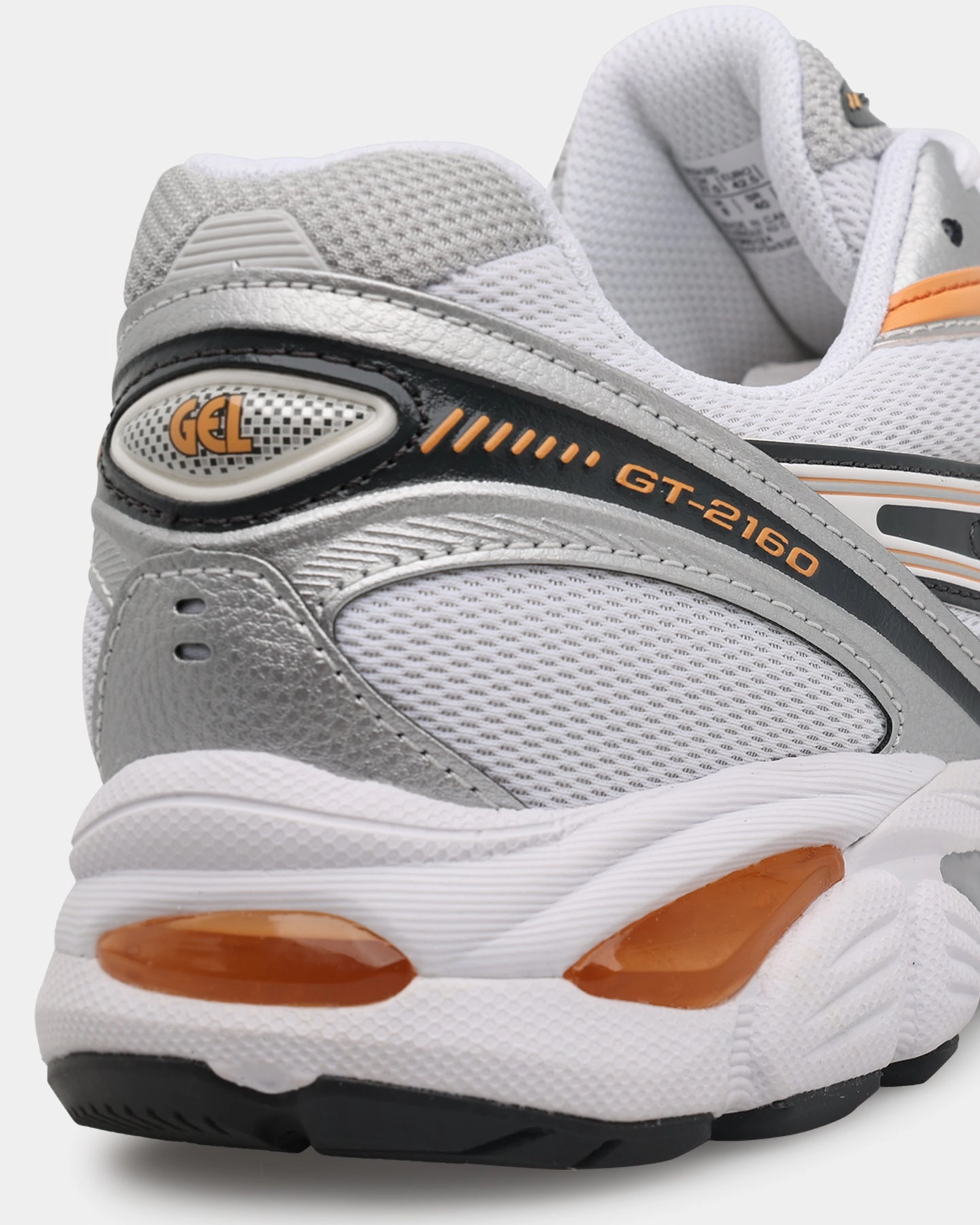 Asics GT-2160 White/Orange Asics Shoes Vs Skechers