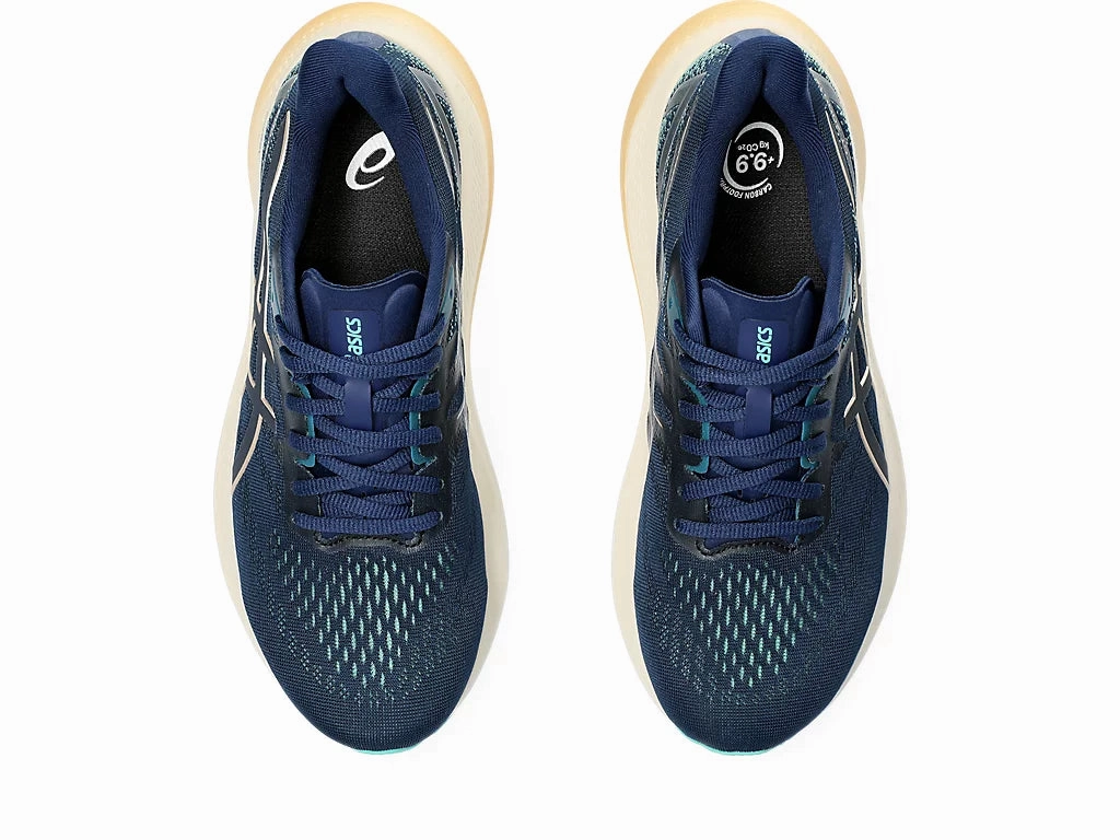 Asics Womens GT-2000 12- Blue Expanse/Champagne (1012B506-401) Asics Wrestling Shoes Split Second