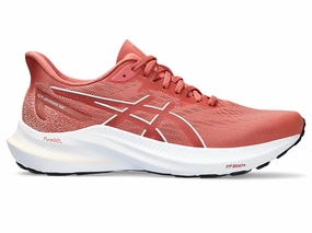 Asics Womens GT-2000 12- Light Granite/ Brisket Red (1012B506-600) Brands Like Asics