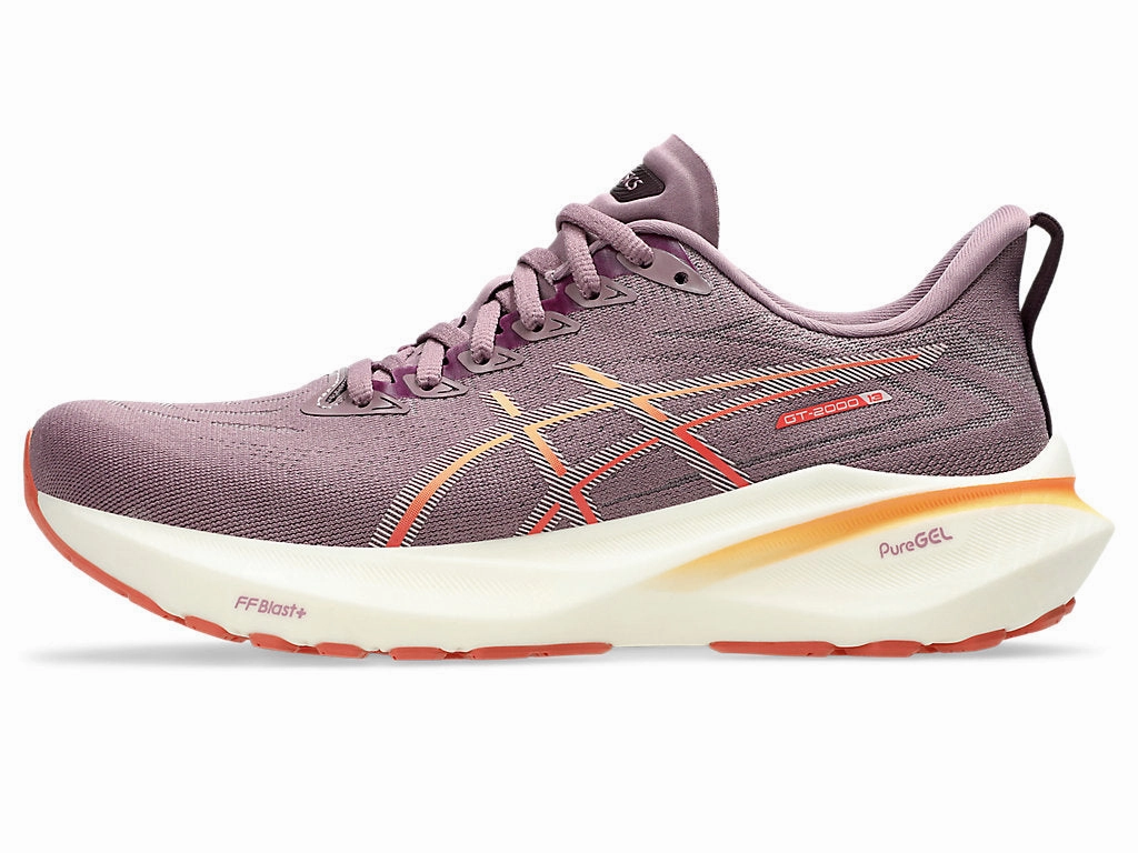 Asics Netburner Ballistic Ff Mt 3 Volleyball Shoes Asics Womens GT-2000 13- Dusty Mauve/Watershed Rose (1012B666-500)