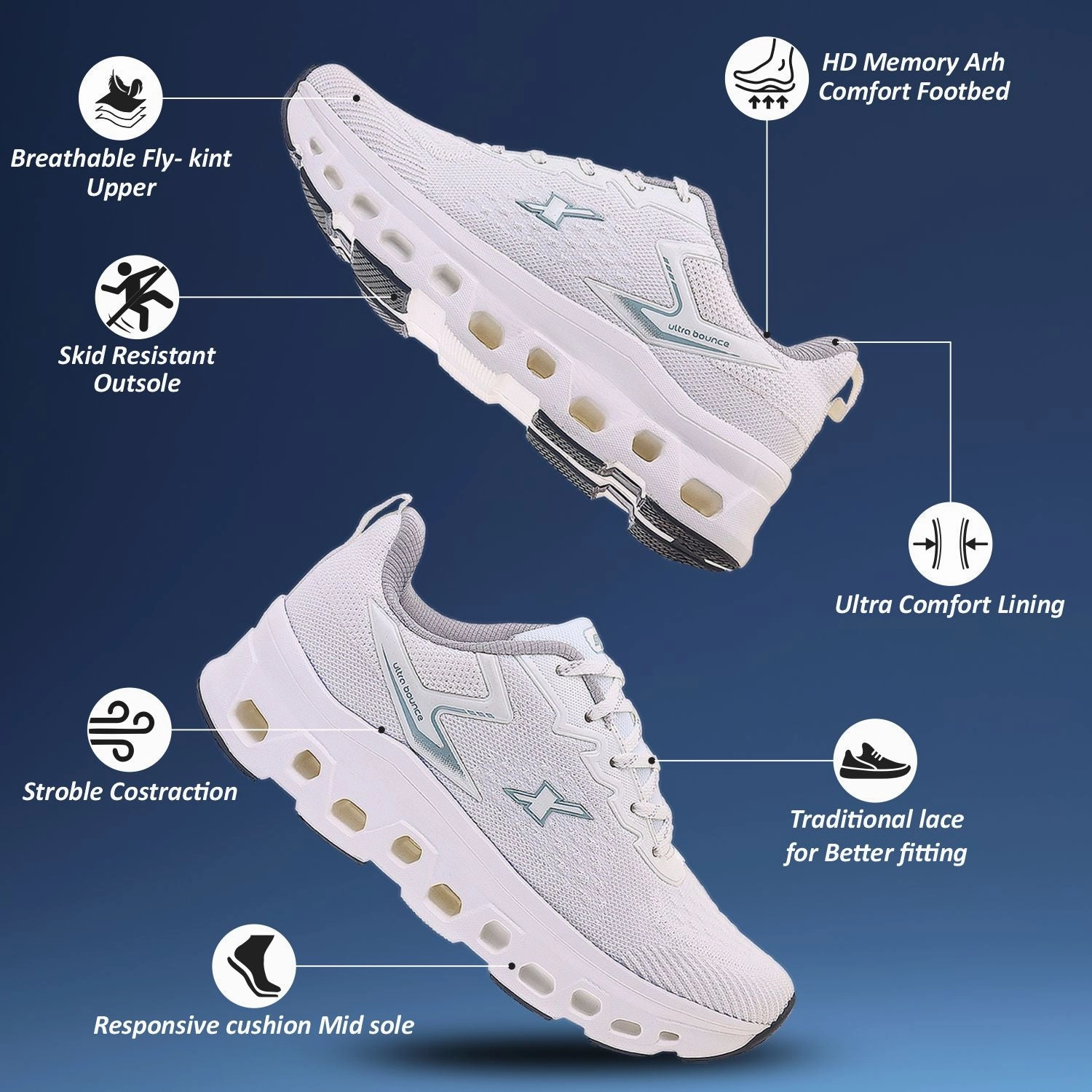 Prefer Brogues Athleisure Shoes for Men SM 9083