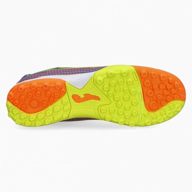 Joma Kid's Toledo JR 2109 TF Yellow Fluor Yellow Tiempo Legend 9 Club Turf Soccer Cleats