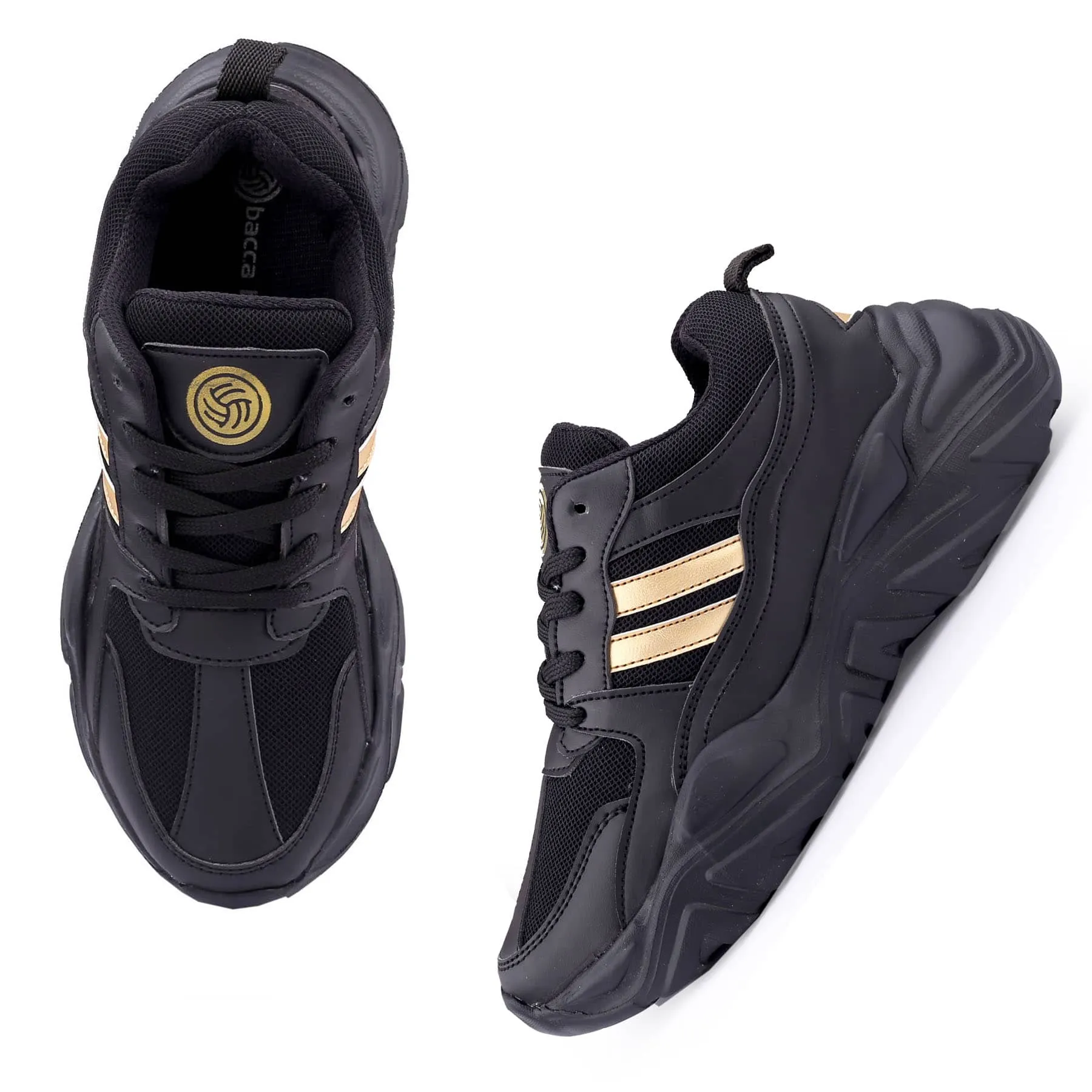 Bacca Bucci DAISY Women Chunky Platform Sneakers Oxford Leather Shoes