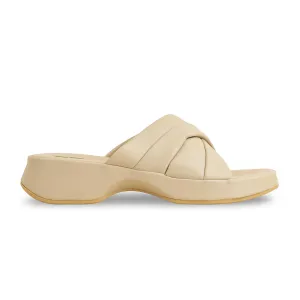 Beige Formal Slipper PU0355 Little Ballet Slippers