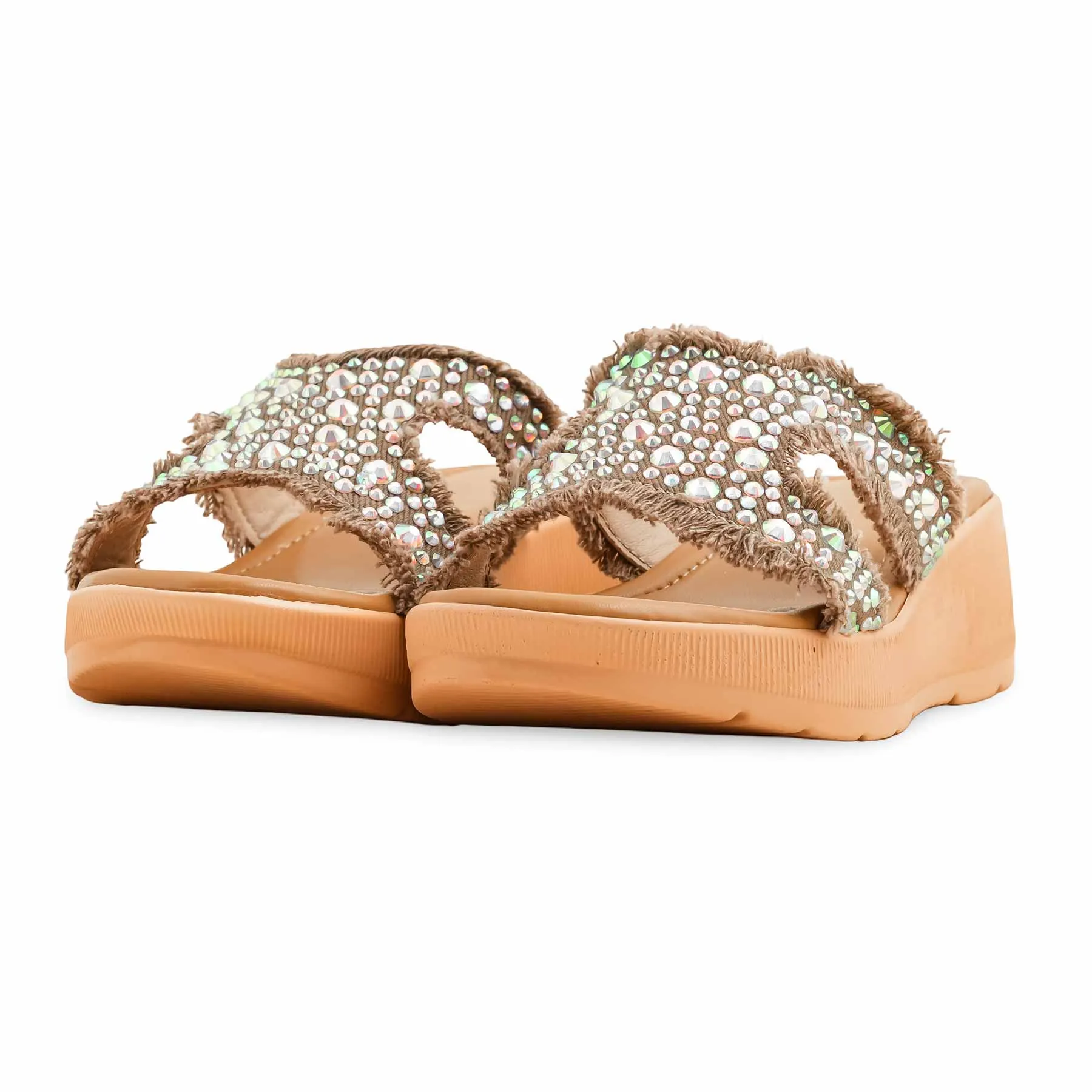 Blobfish Slippers Beige Formal Slipper PU0576