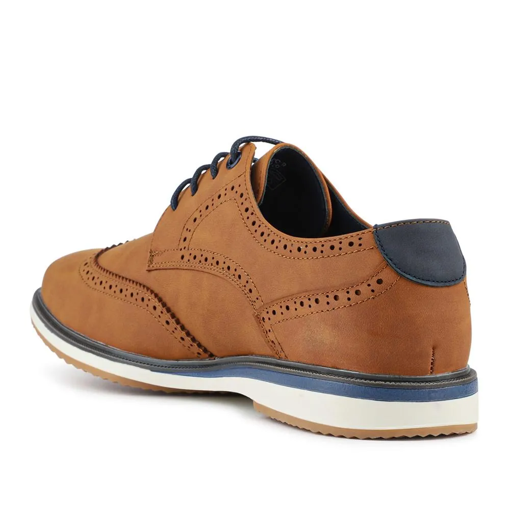 Casual Shoes Formal Ben Sherman Grip Sole Brogue Shoes - BENS42006 / 328 041 - Tan
