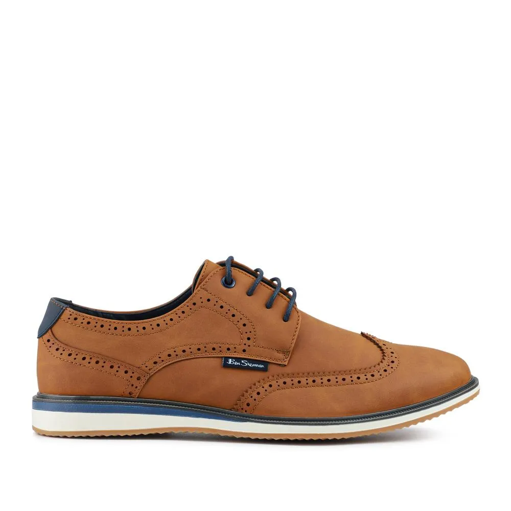 Ben Sherman Grip Sole Brogue Shoes - BENS42006 / 328 041 - Tan Air Max Terrascape 90 Casual Shoes