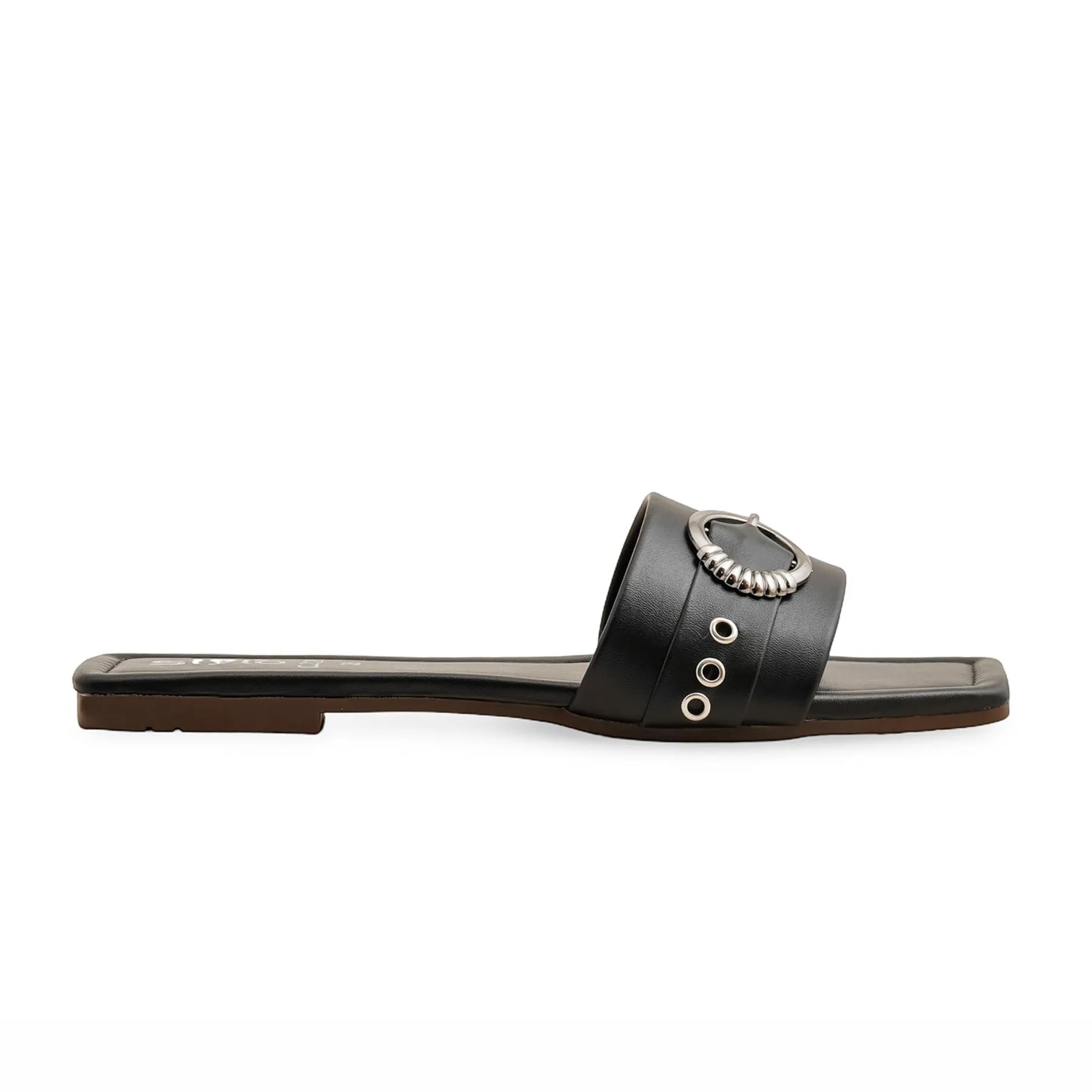 Black Casual Slipper CL2120 Tom's Slippers