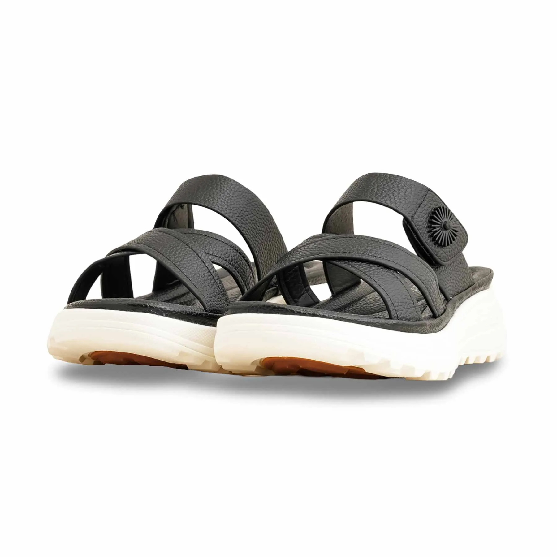 Bravest Slides Black Formal Slipper PU0384