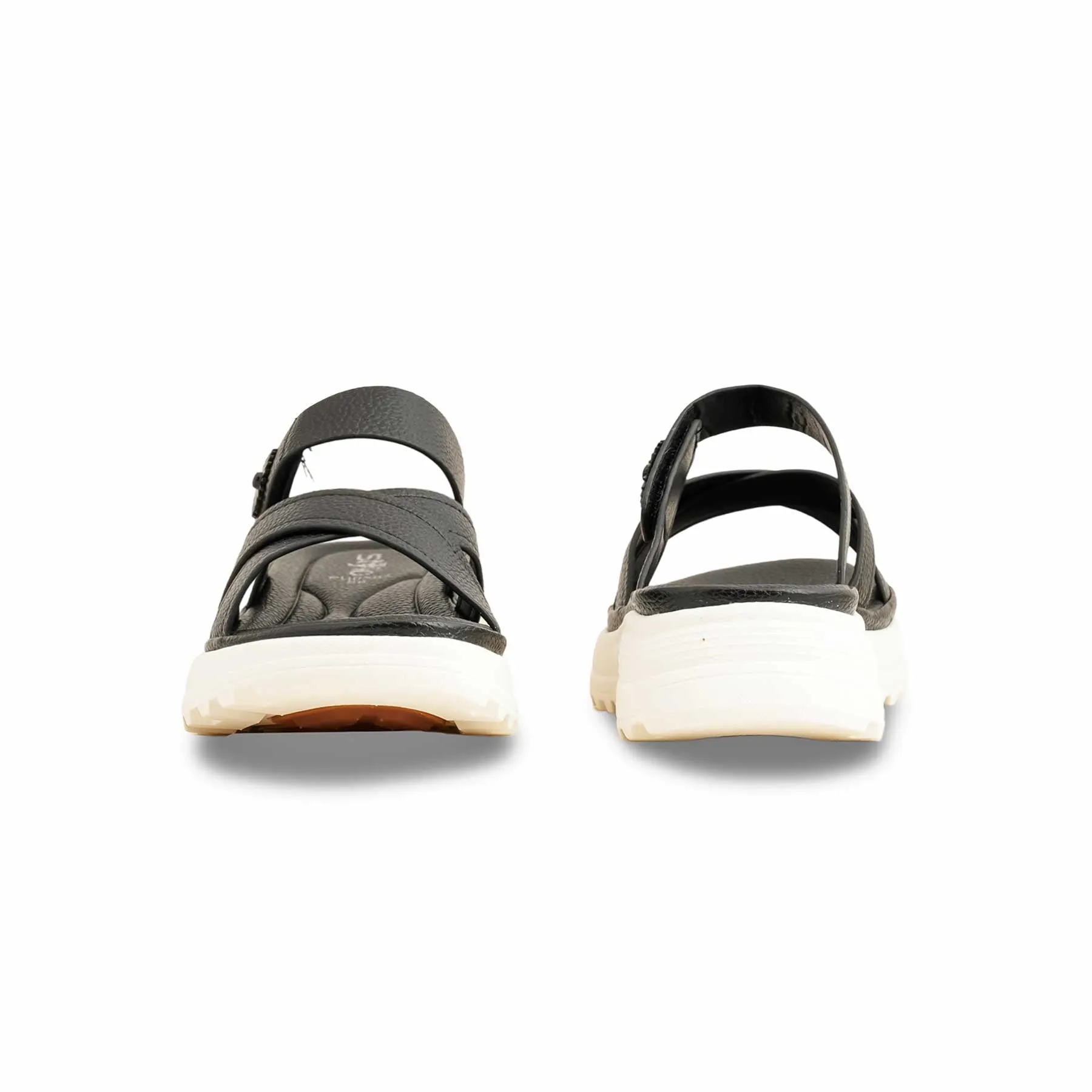 Black Formal Slipper PU0384 Best Orthopedic Slippers For Elderly