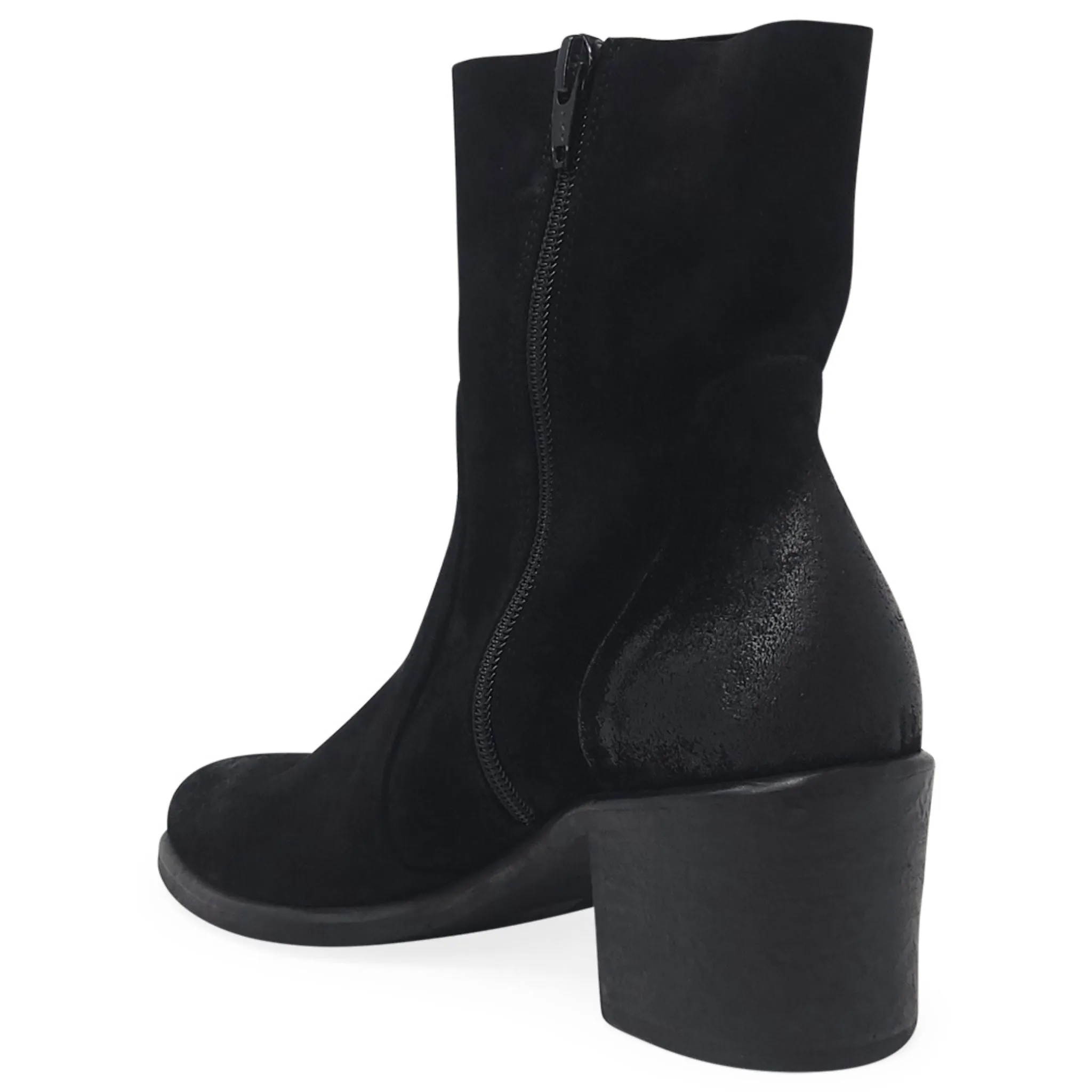 Dr Marten Boots Black Suede Ankle Boot