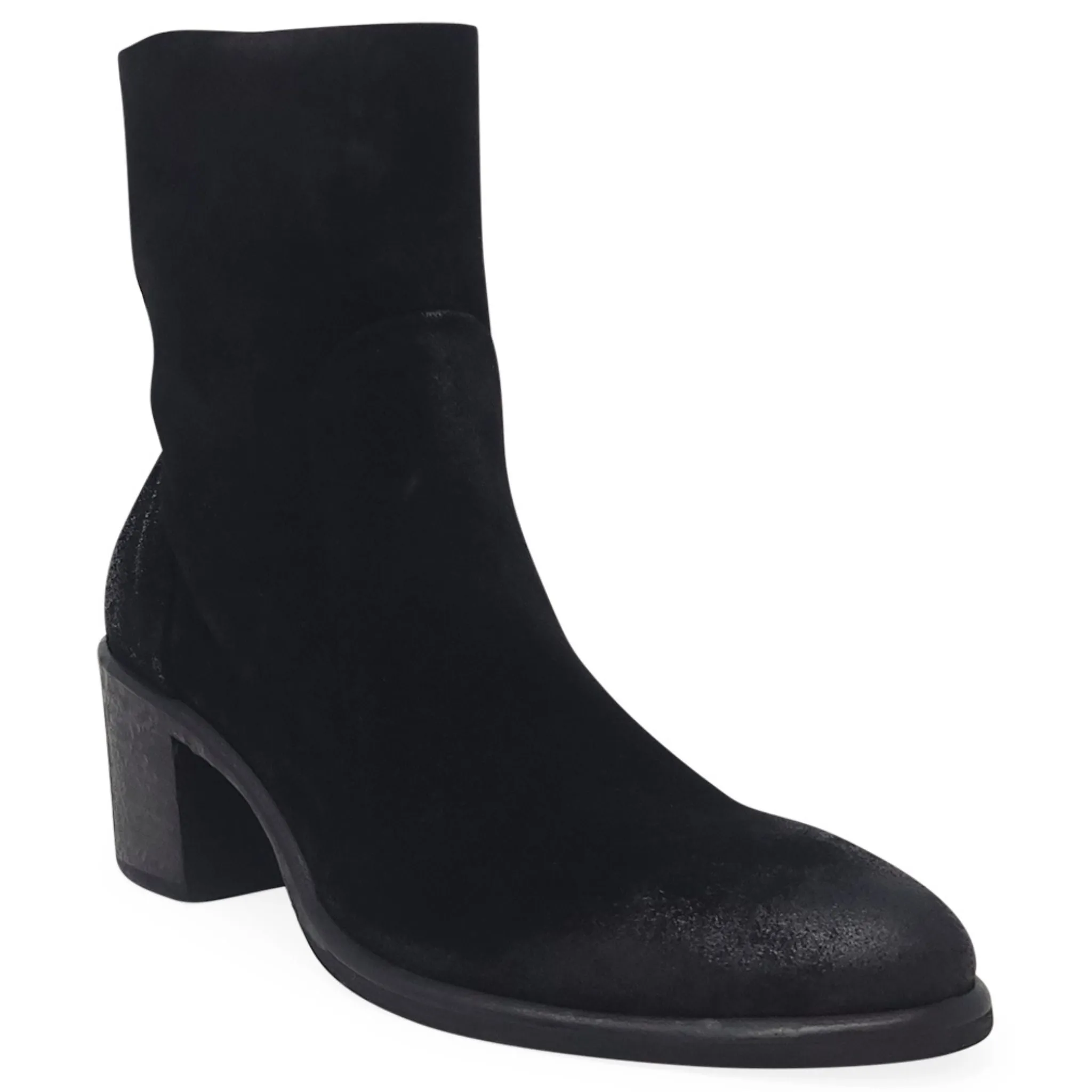 Black Suede Ankle Boot Boots For Snowshoeing