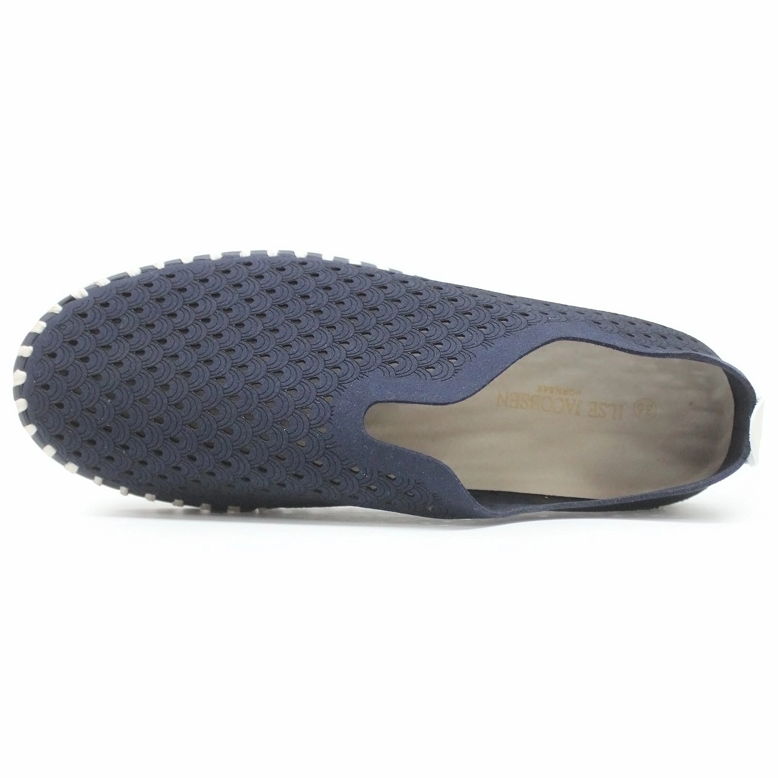 Ilse Jacobsen Tulip 3977 Nylon Polyurethane Women's Dark Indigo Dark Indigo Loafers Shoes Tassel Slip On Loafers