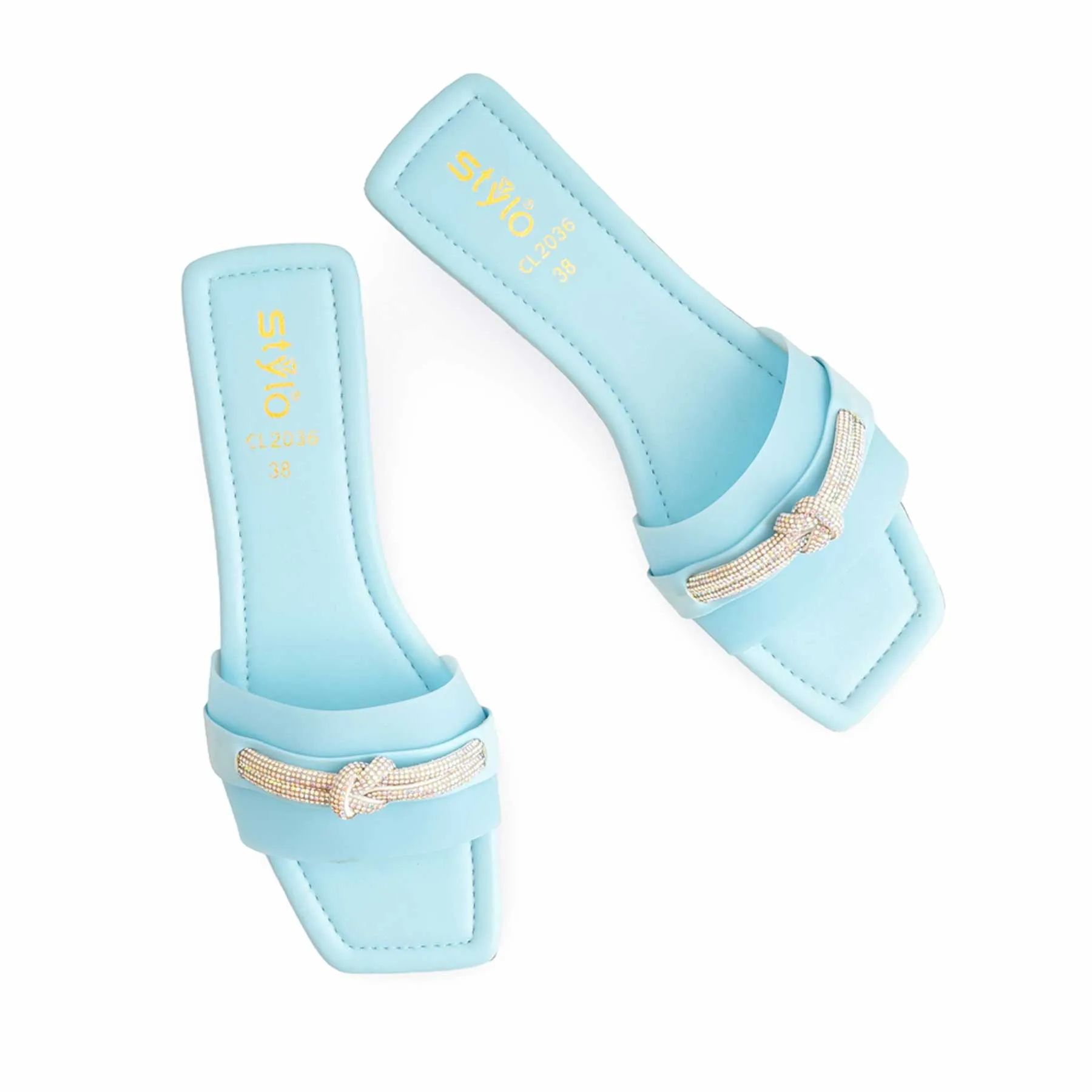 Blue Casual Slipper For Ladies CL2036 And Slippers