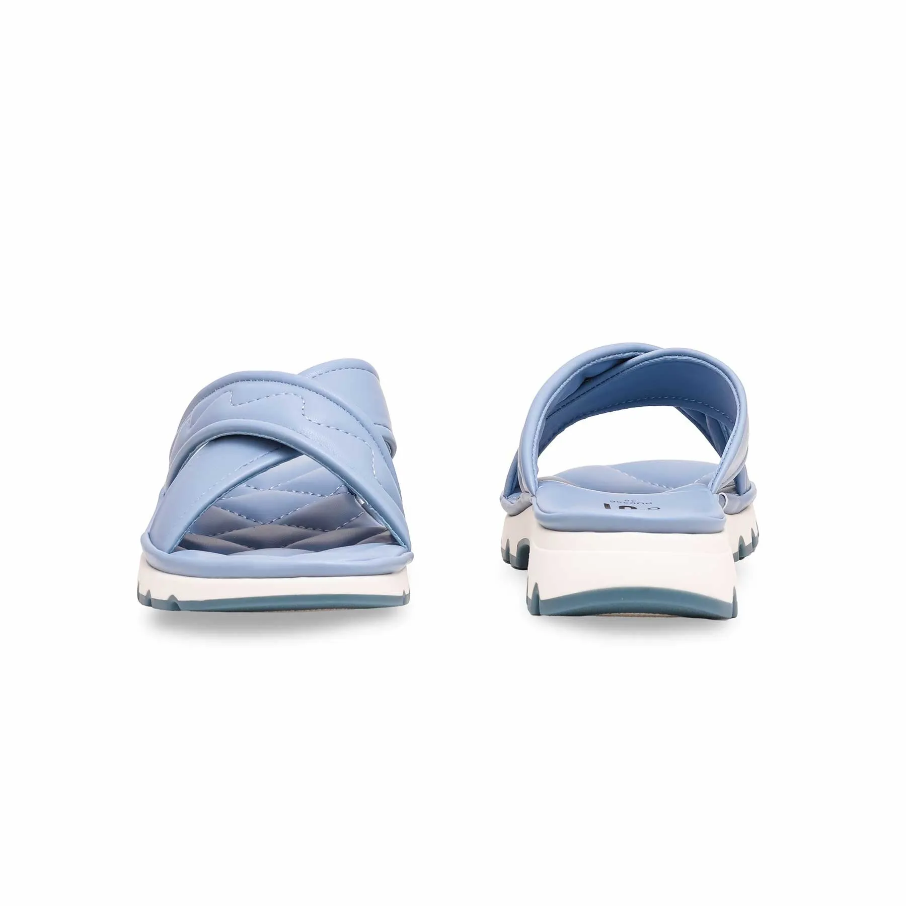 Heating Slippers Blue Formal Slipper PU0356