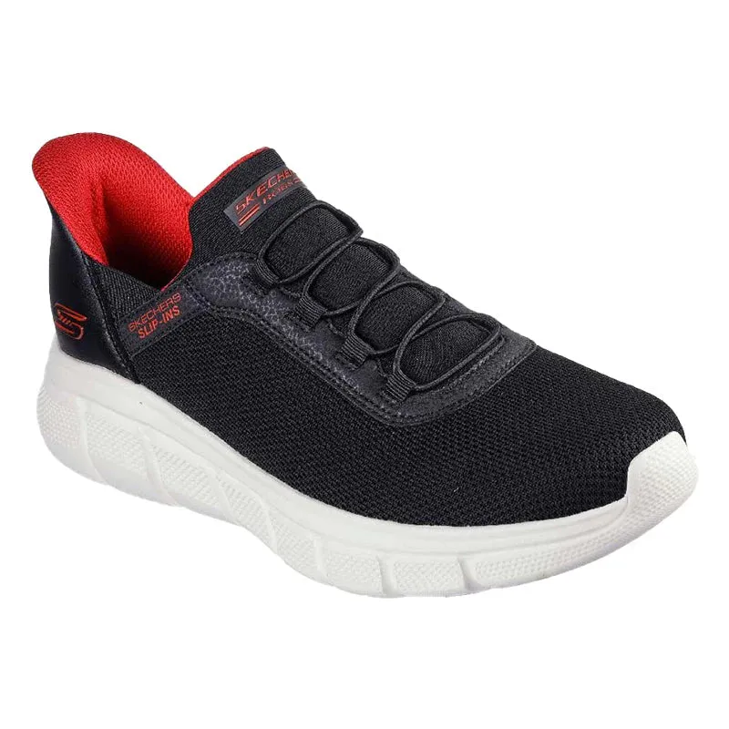 Lace Up Oxfords With Heels BOBS B FLEX - BLACK