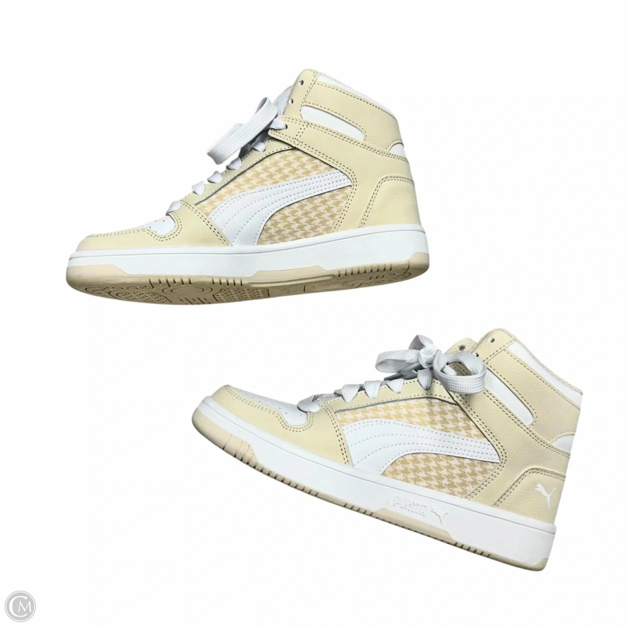 Shoes Sneakers By Puma In Tan & White, Size: 7 Puma New Shoes 2018