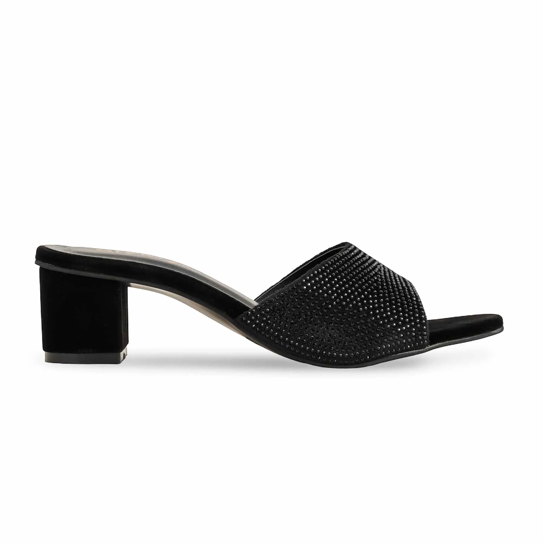 Archies Slides Black Fancy Slipper FN7959