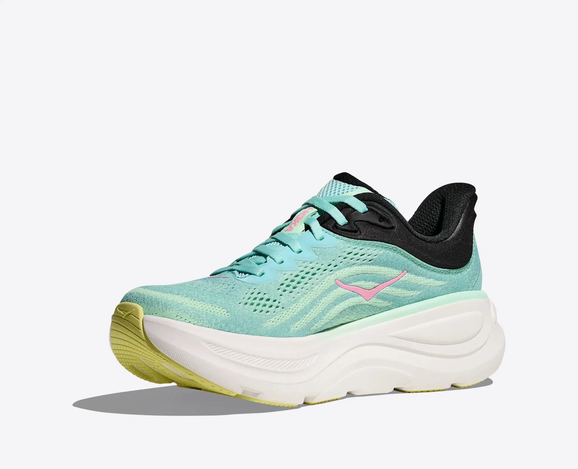 Deckers HOKA W BONDI 9 - BLUE SPARK / MINT FLUORITE