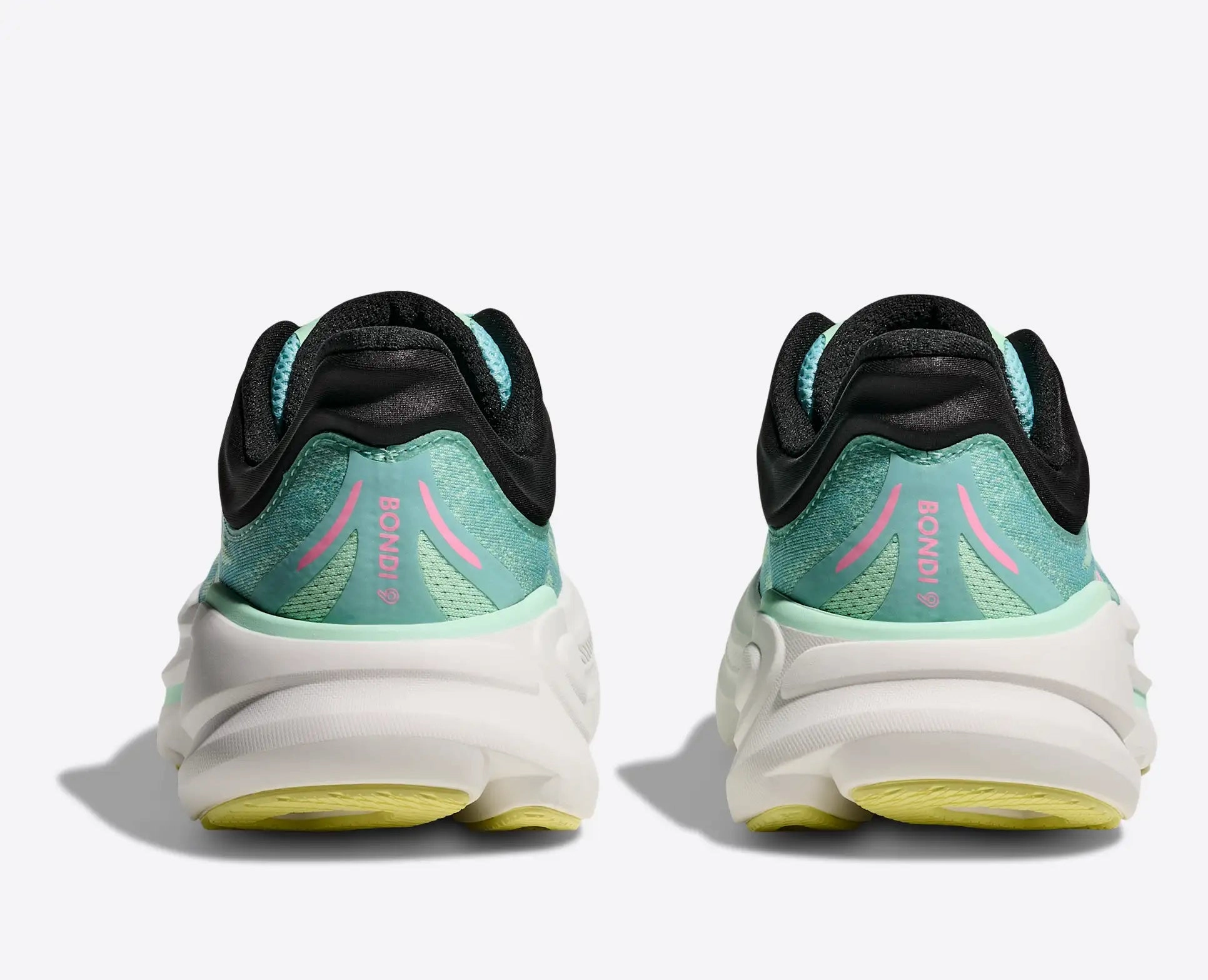 Shoes For Long Standing All Day HOKA W BONDI 9 - BLUE SPARK / MINT FLUORITE