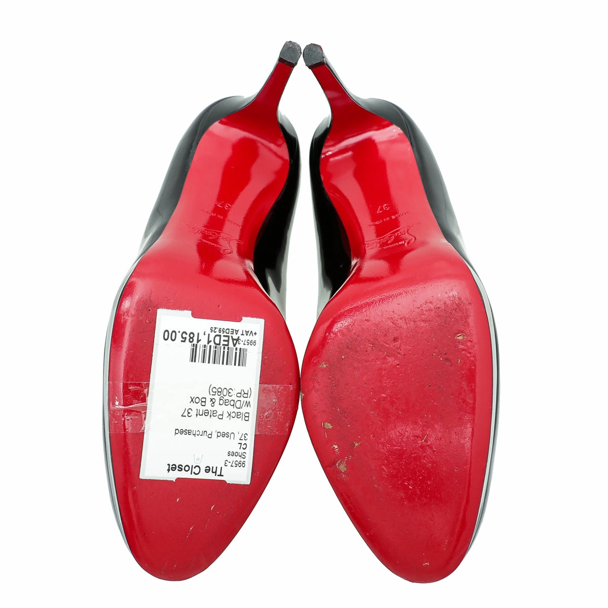 New Balance Running 1080 Christian Louboutin Black New Simple Pump 37