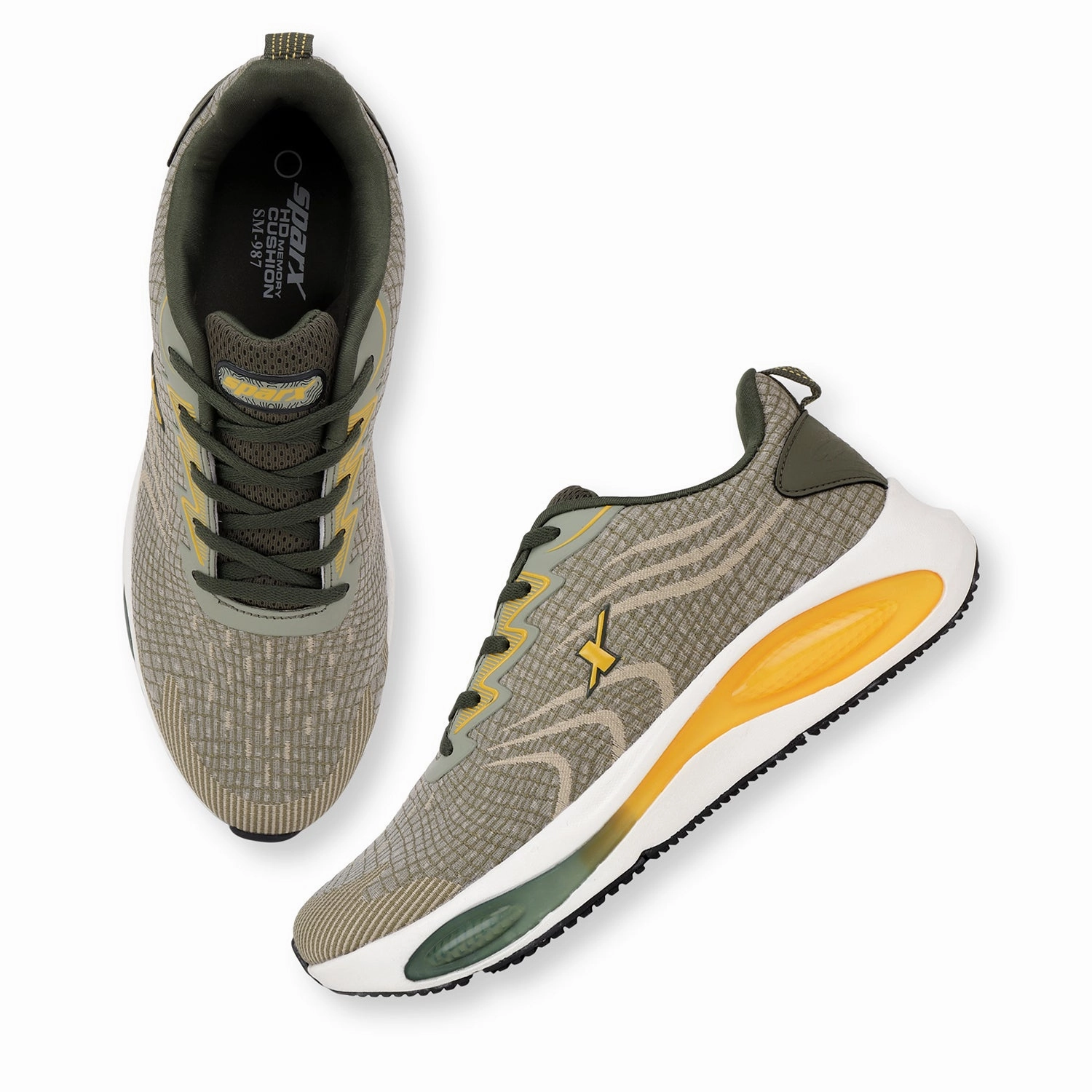 Athleisure Shoes for Men SM 987 Louboutin Brog