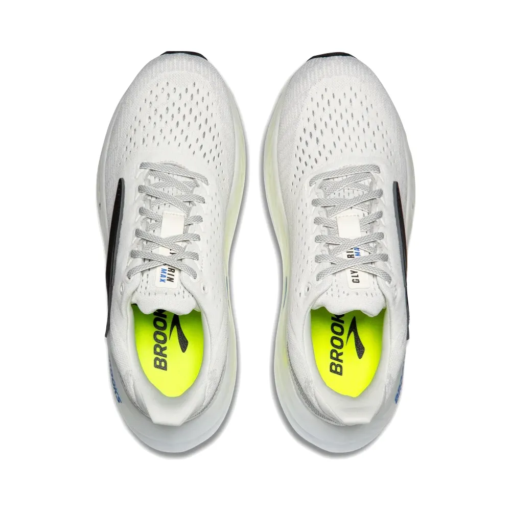 Best Shoe For Running Marathon Brooks Men's Glycerin Max Sneaker in Grey/Black/Nightlife