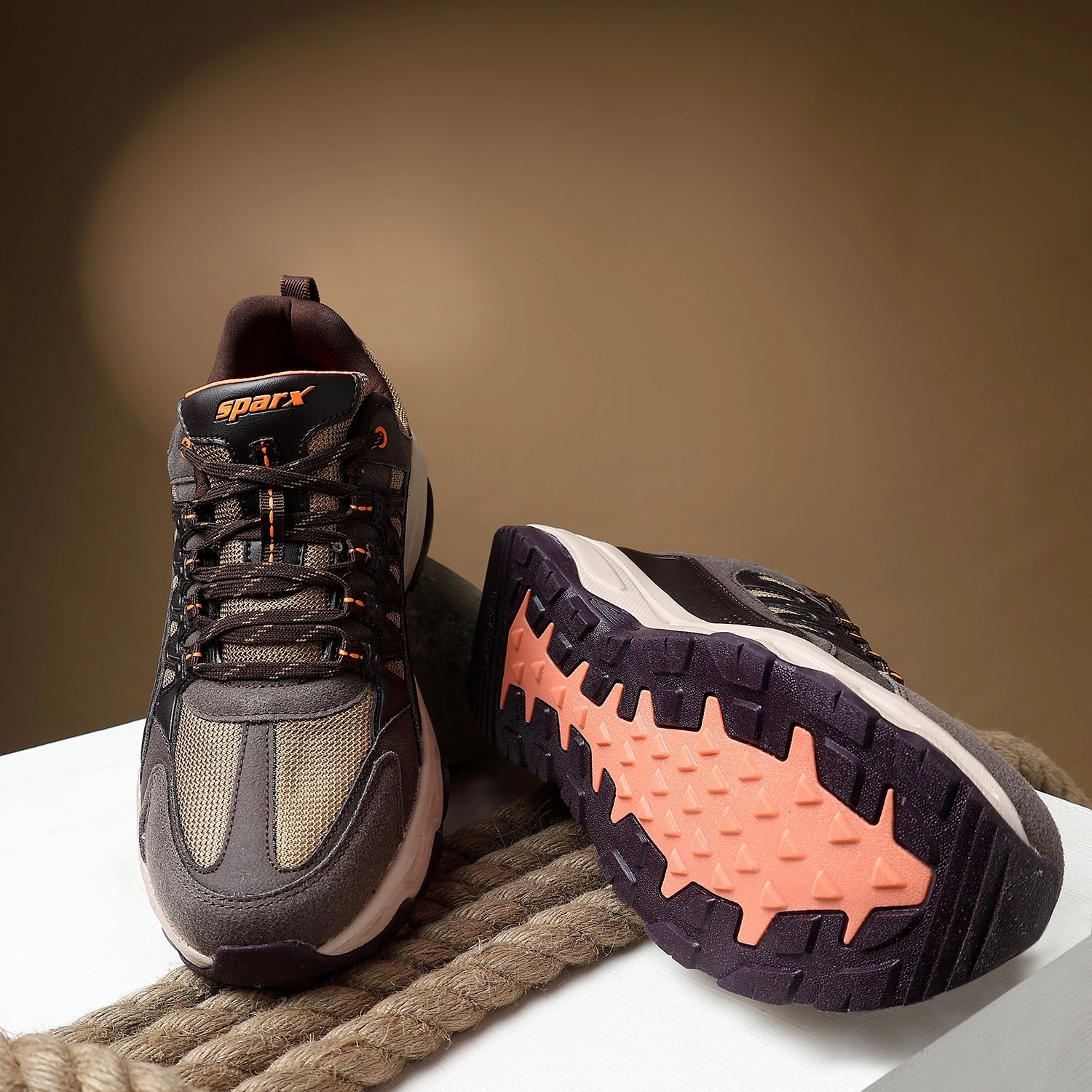 Platform Lace Up Brogues Athleisure Shoes for Men SM 1004