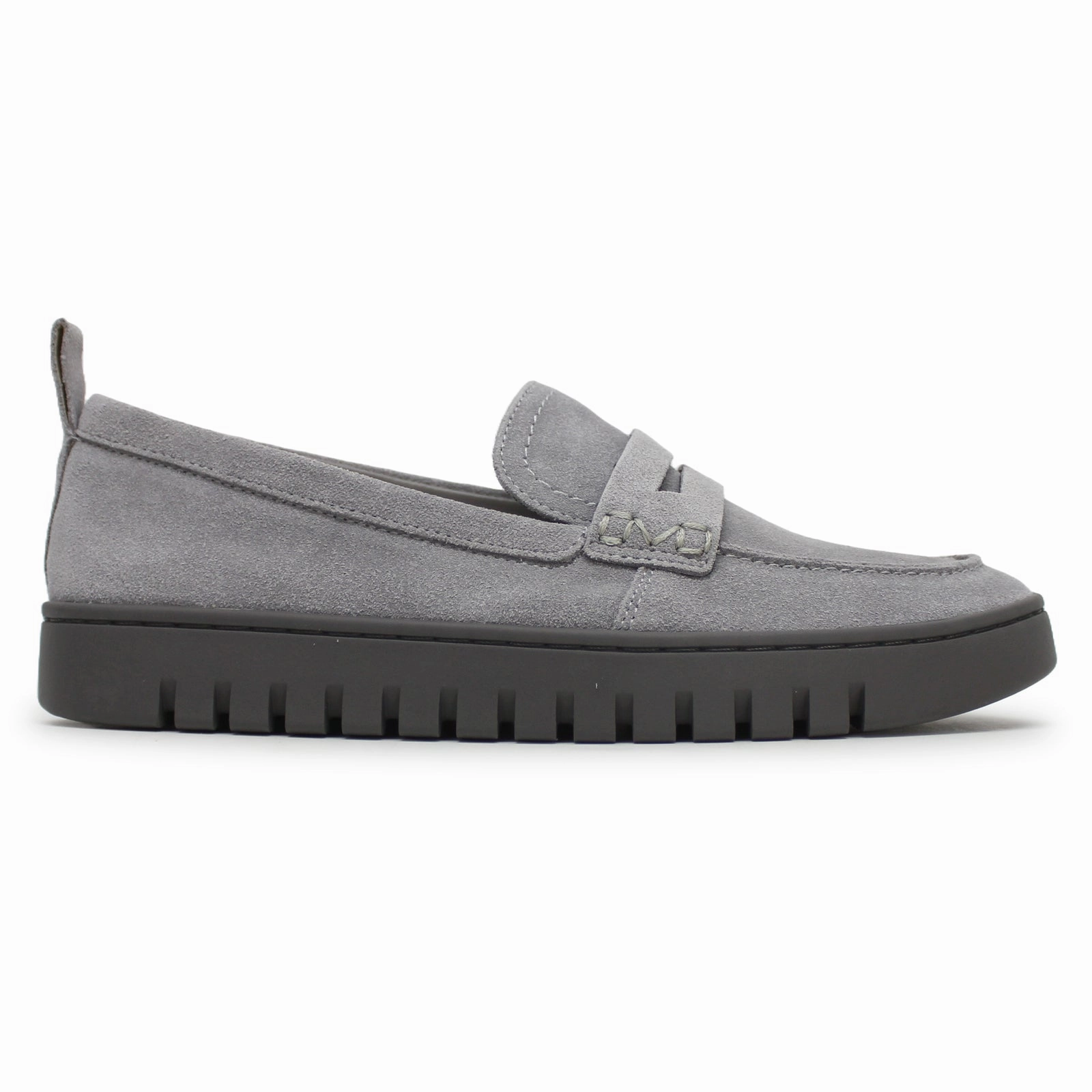 Vionic Uptown Suede Women's Slip On Light Grey Shoes Maison Margiela Loafers
